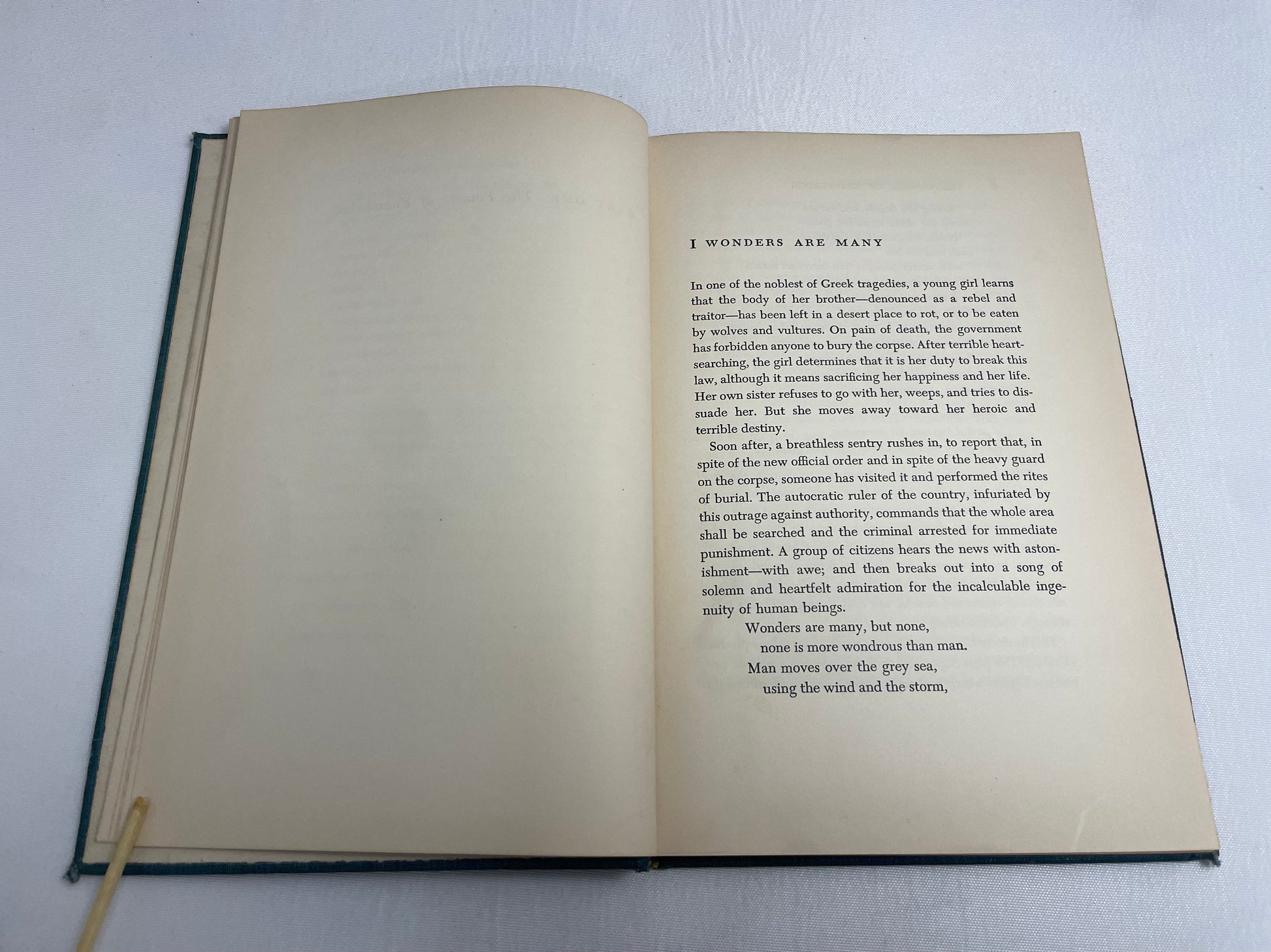 Signed Copy of Man's Unconquerable Mind by Gilbert Highet, Vintage 1950's