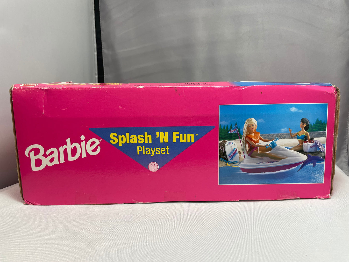 Vintage 1980's Barbie Splash 'N Fun Playset, Retro Barbie Toy, Pool Playset, Collectible Doll Accessory, Barbie Collector