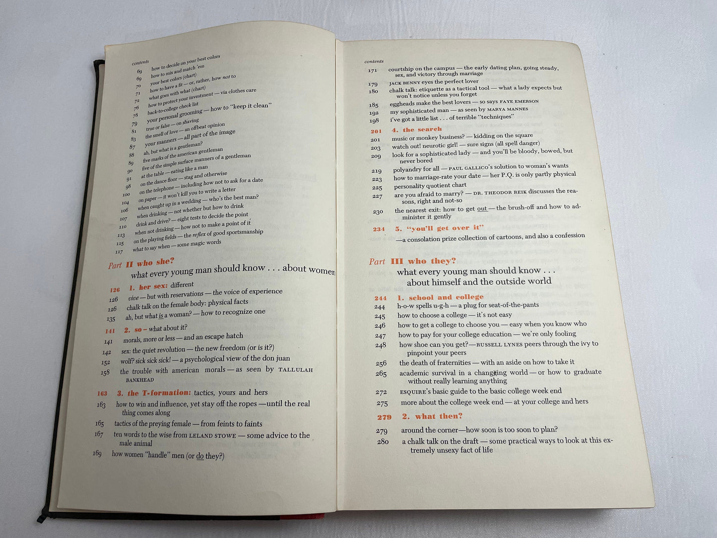 What Every Young Man Should Know by the editors of Esquire with Scotty Welch, Vintage 1960's, Original Book, Collectible Novel, Manners Book