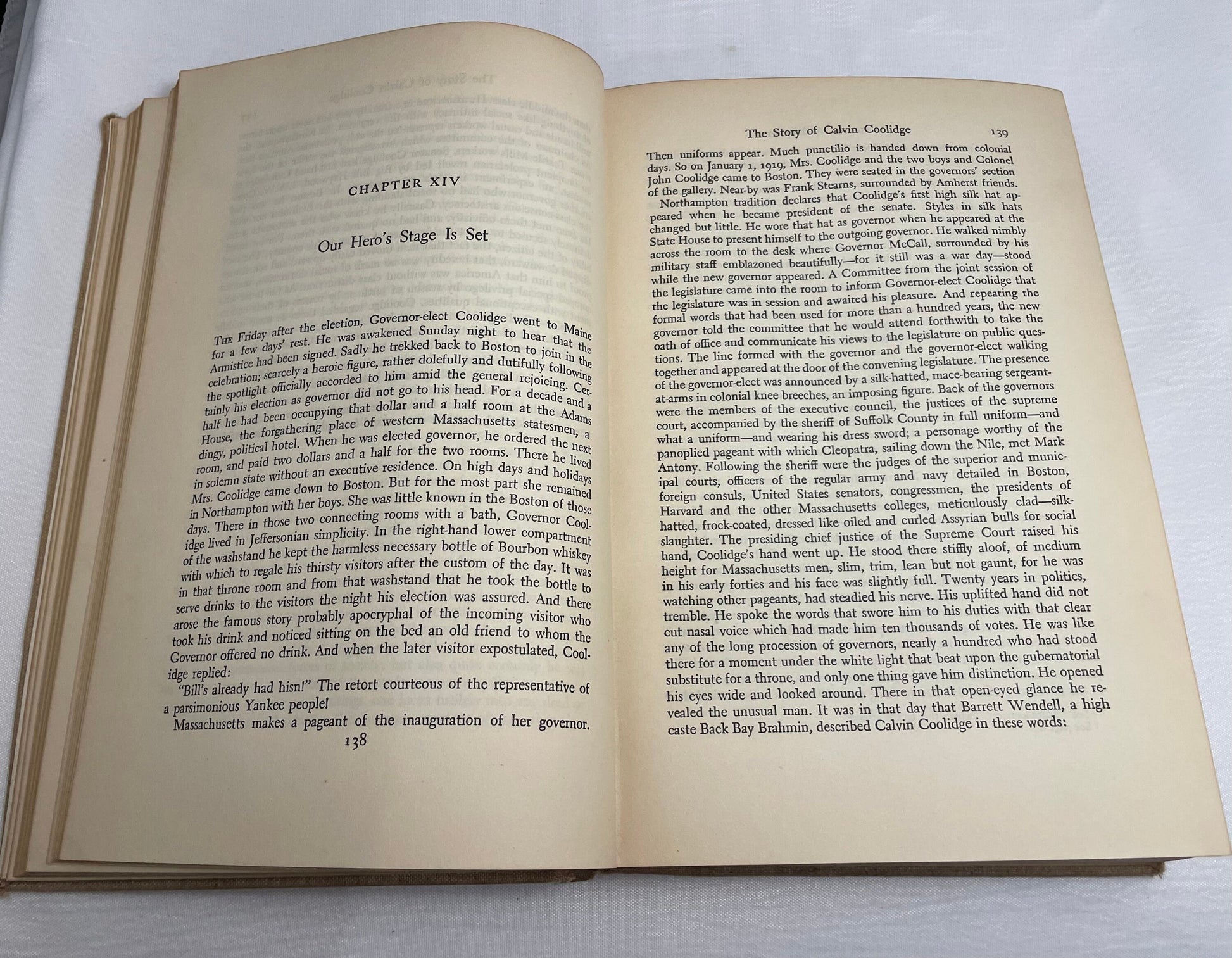 A Puritan in Babylon; The Story of Calvin Coolidge by William Allen White | Biography | Political/Economic Book | Collectible 1938 Edition