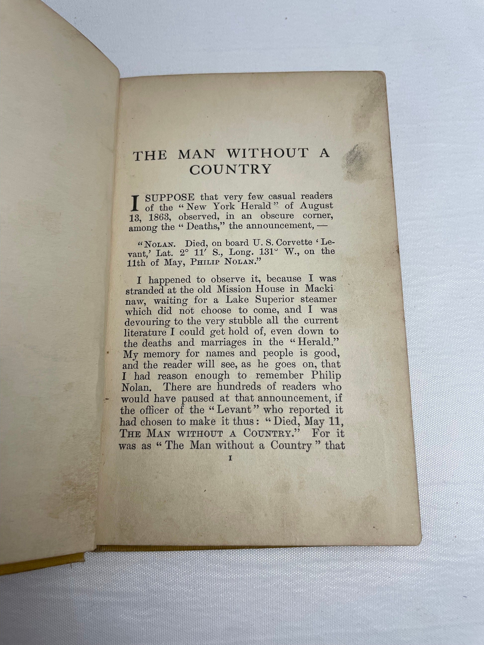 The Man Without a Country by Edward Everett Hale | Vintage Short Story | Military History | Historical Fiction | American Army