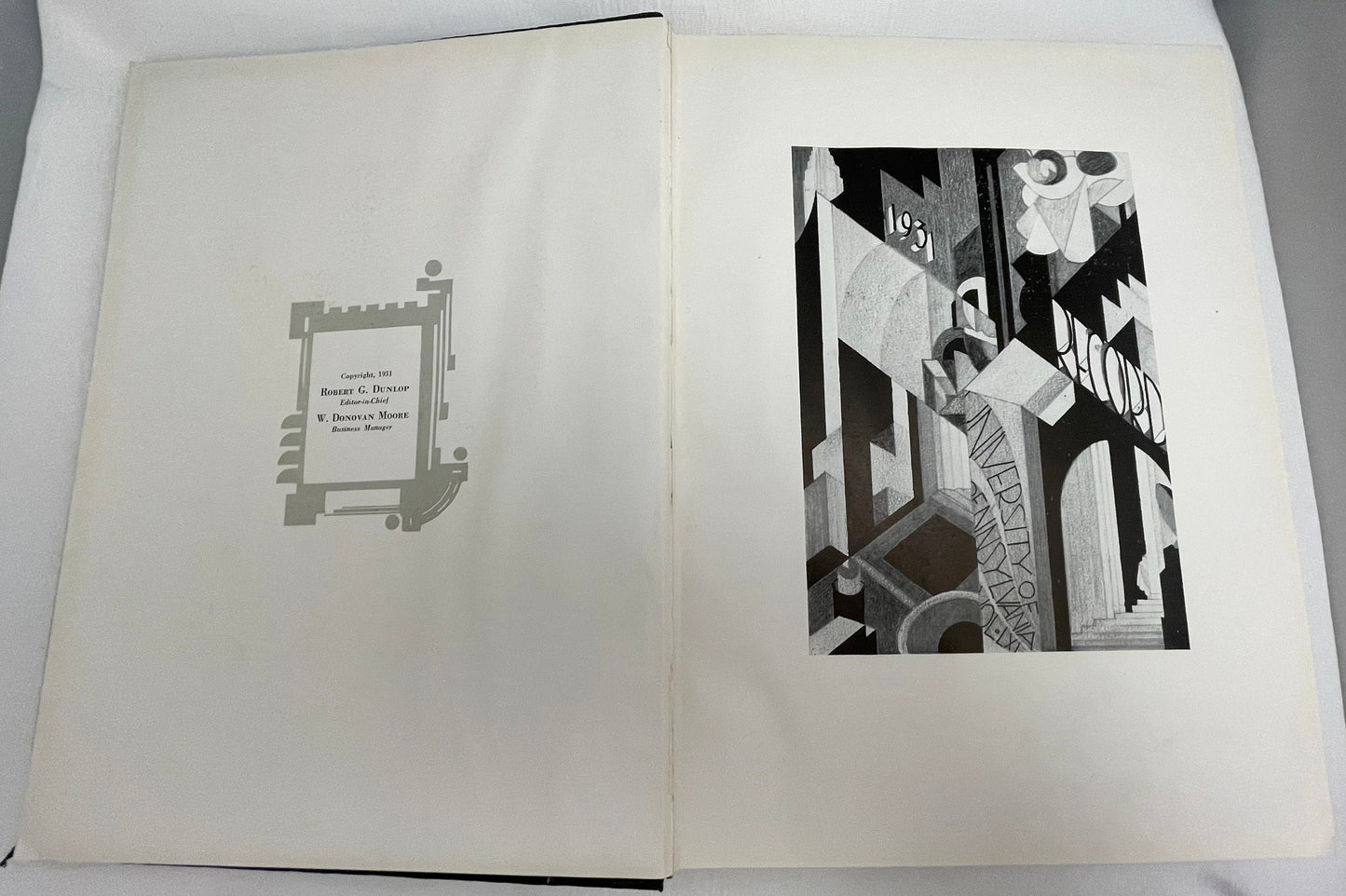 University of Pennsylvania 1931 Yearbook, Class of 1931, 1930's Yearbook, Antique College Yearbook, Penn State University