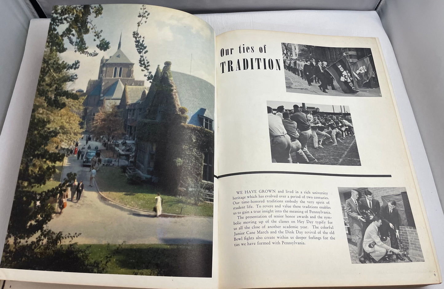 University of Pennsylvania 1956 Yearbook, Class of 1956, 1950's Yearbook, Vintage College Yearbook, Penn State University