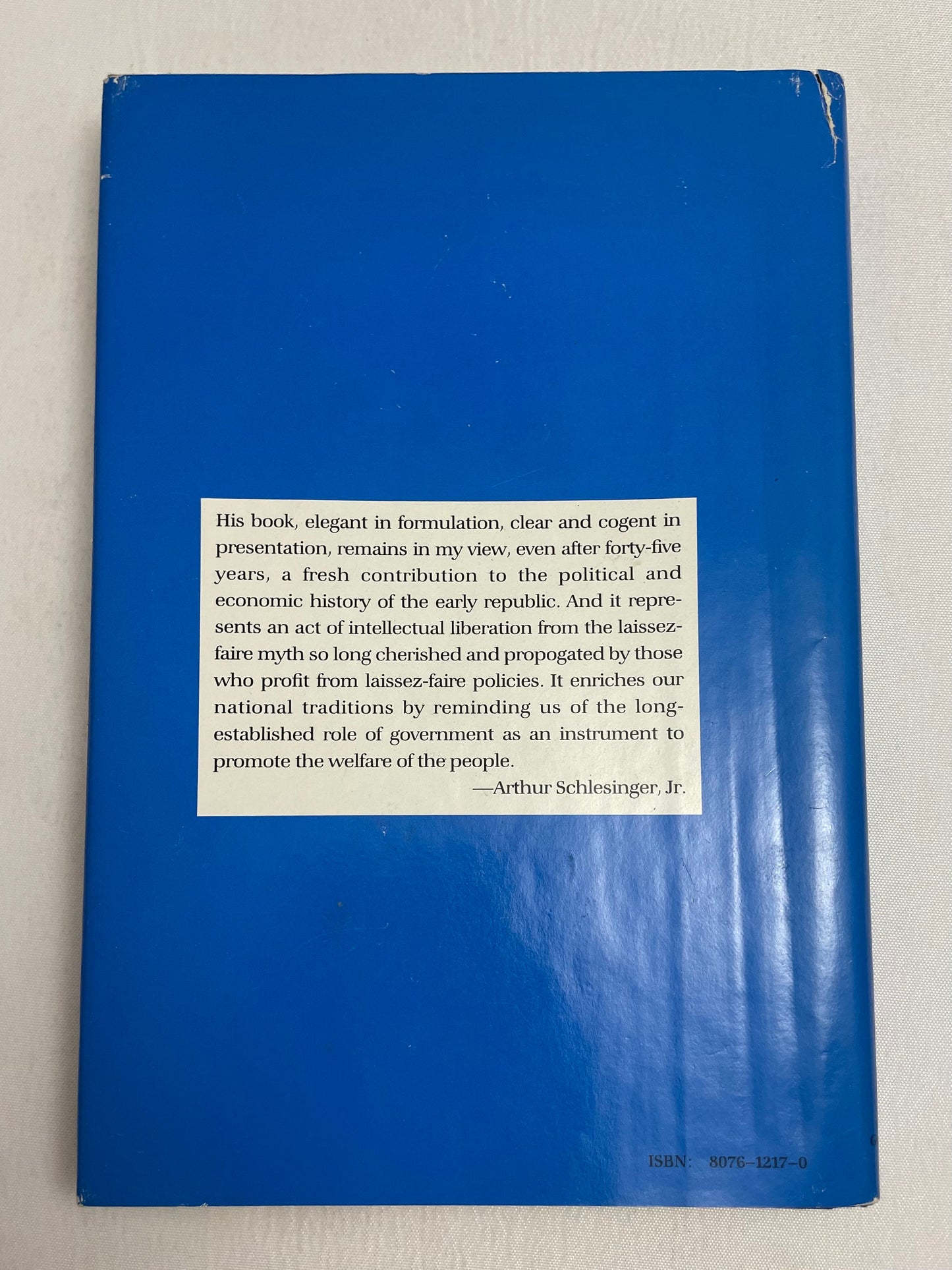 The Great Challenge The Myth of Laissez-Faire in the Early Republic by Frank Bourgin, First Edition, Nonfiction, Hardcover