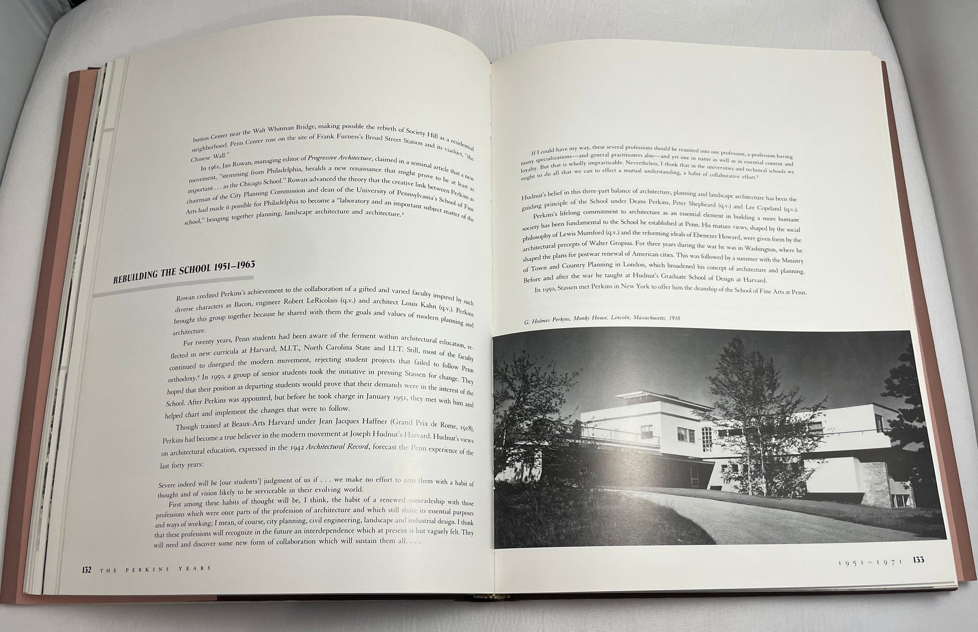 The Book of the School: 100 Years of the Graduate School of Fine Arts of the University of Pennsylvania by Ann L. Strong & George E. Thomas