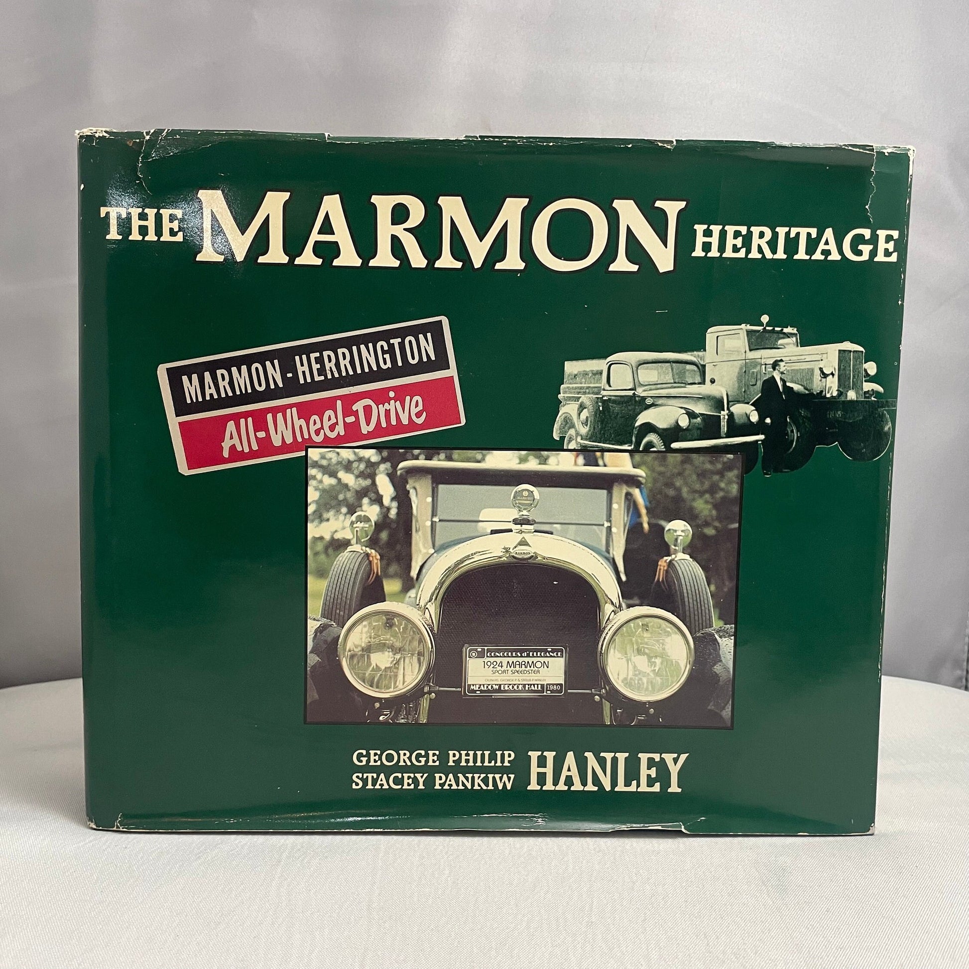 The Marmon Heritage by George Phillip & Stacey Pankiw Hanley, 1985 First Edition, Rare Vintage Book, Automotive History Book