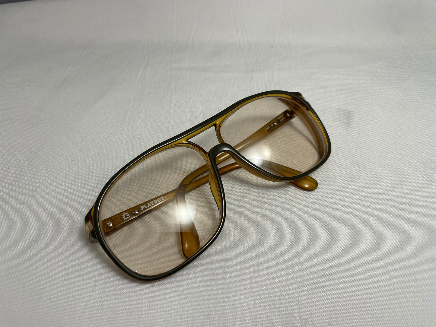 Vintage 1980's Playboy Eyeglasses, Vintage Accessories, Aviator Frame Glasses, Playboy Accessories, Prescription Glasses