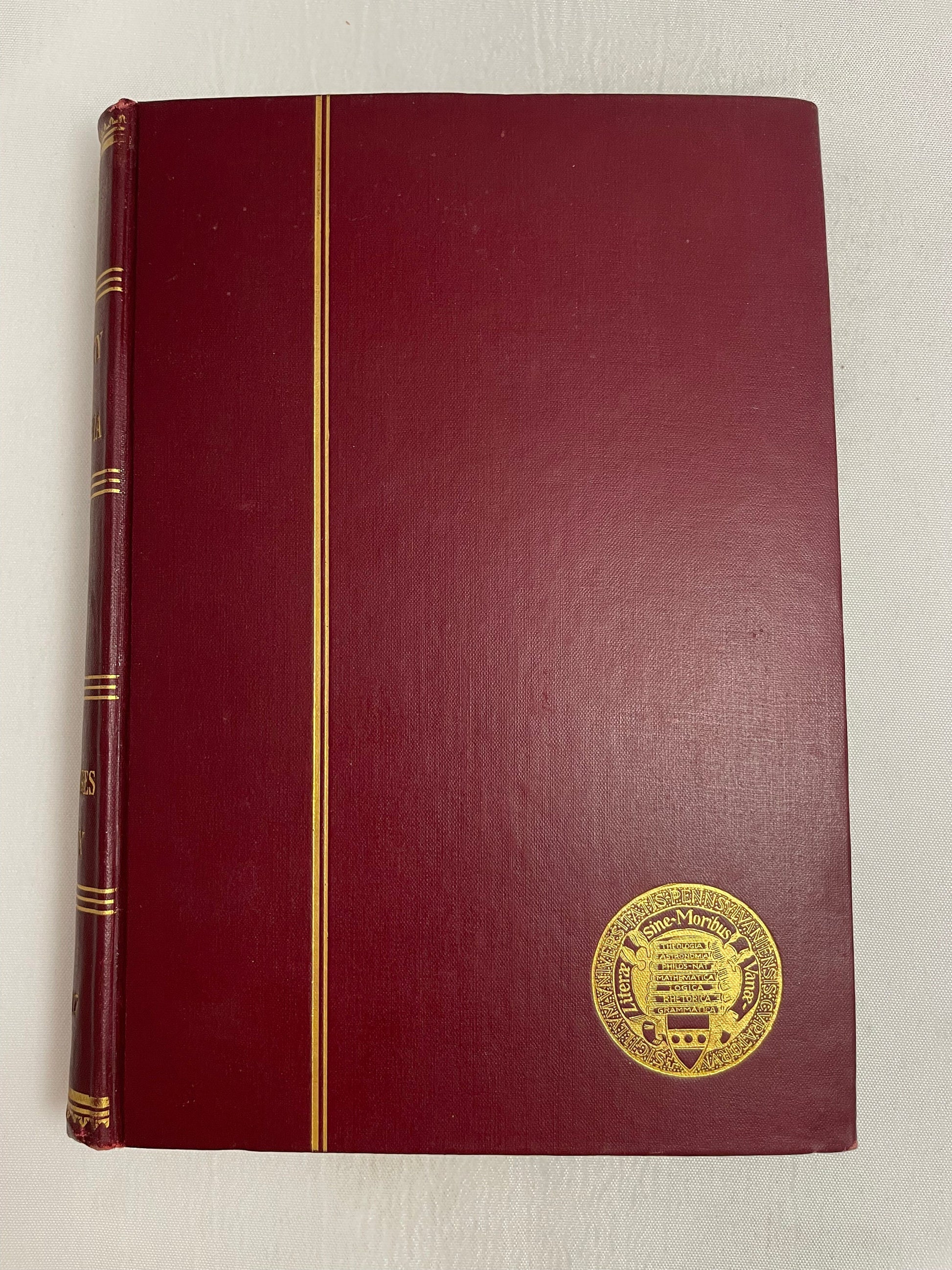 University of Pennsylvania, University Lectures, Free Public Lecture Course, 1916-1917 Volume IV