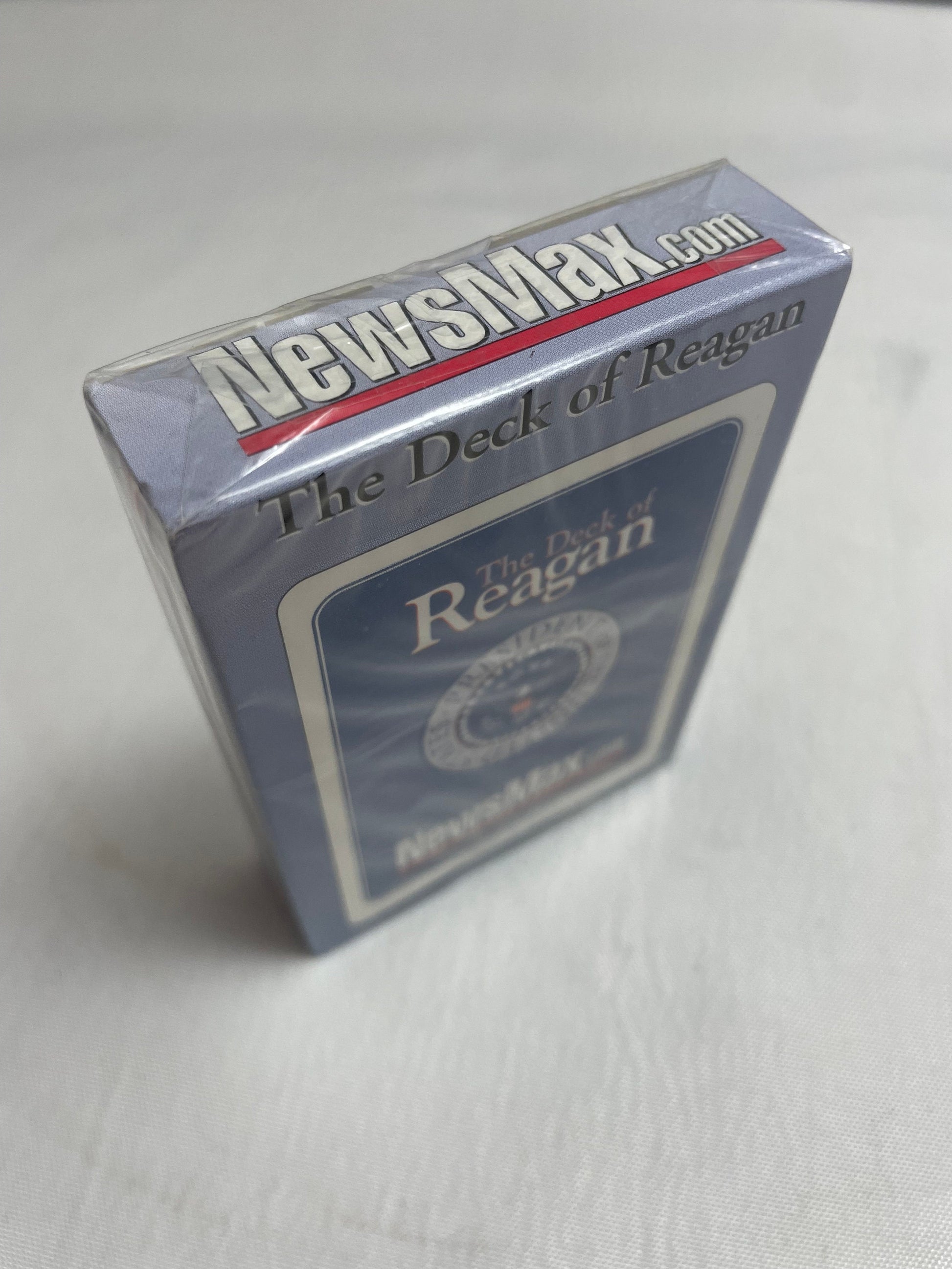 Vintage 2004 NewsMax Ronald Reagan Playing Cards Deck, In original seal, Collectible playing cards