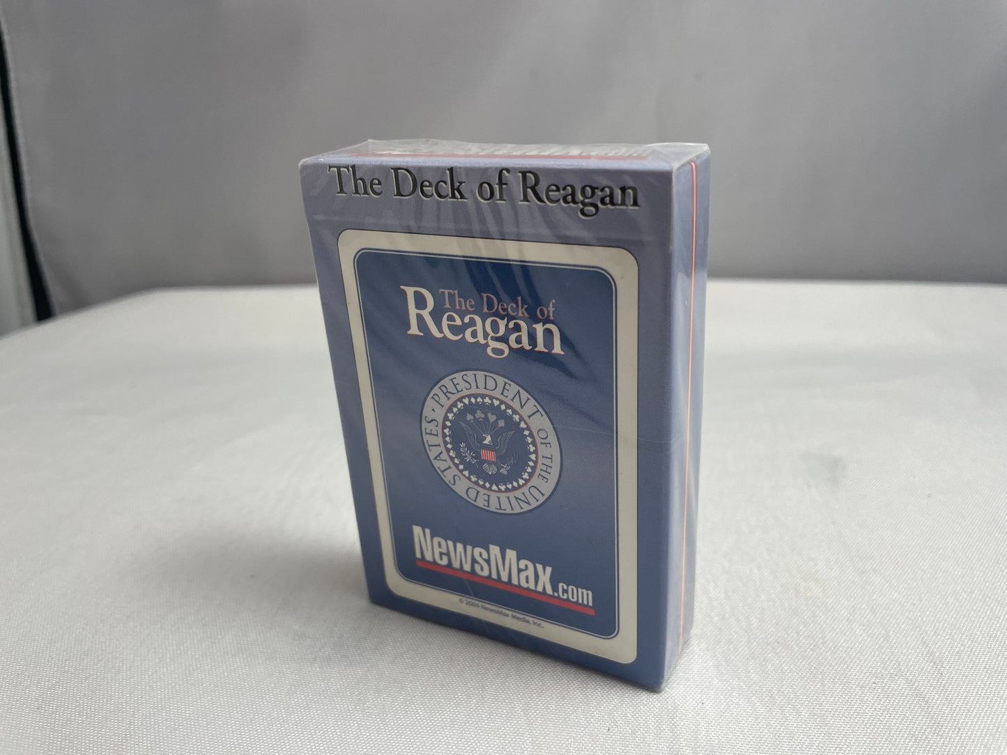 Vintage 2004 NewsMax Ronald Reagan Playing Cards Deck, In original seal, Collectible playing cards