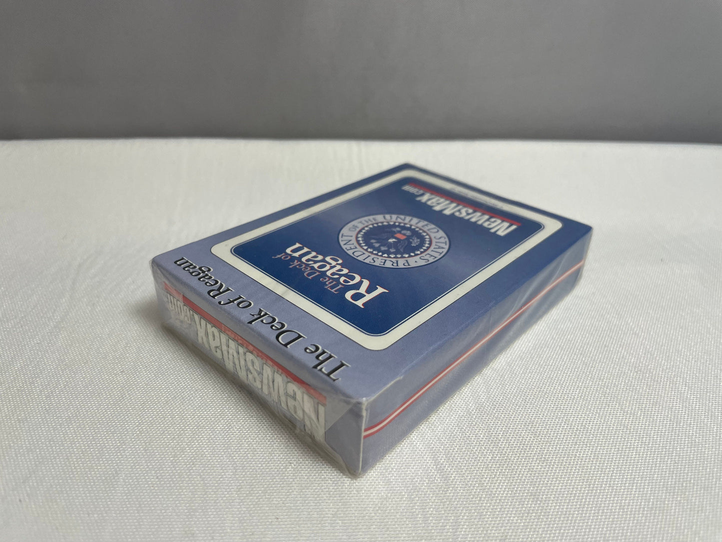 Vintage 2004 NewsMax Ronald Reagan Playing Cards Deck, In original seal, Collectible playing cards