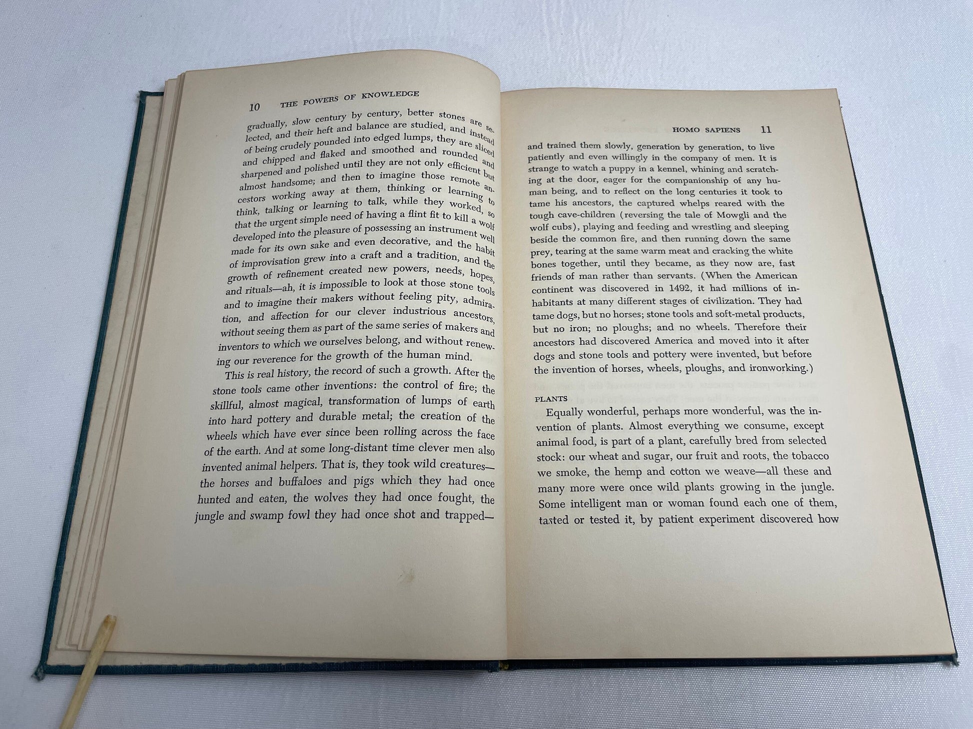 Signed Copy of Man's Unconquerable Mind by Gilbert Highet, Vintage 1950's