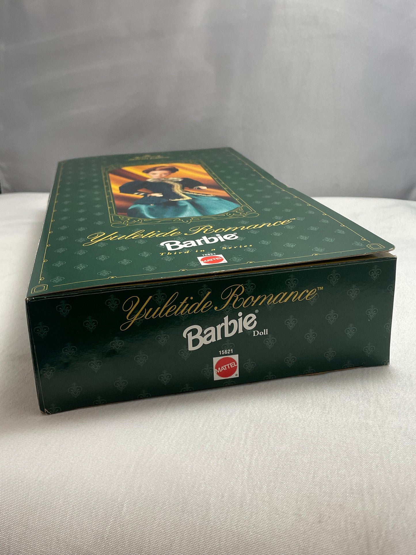 Yuletide Romance Barbie, Hallmark Special Edition, 1990's Collectible Barbies, Vintage Barbie Dolls, In Original Box