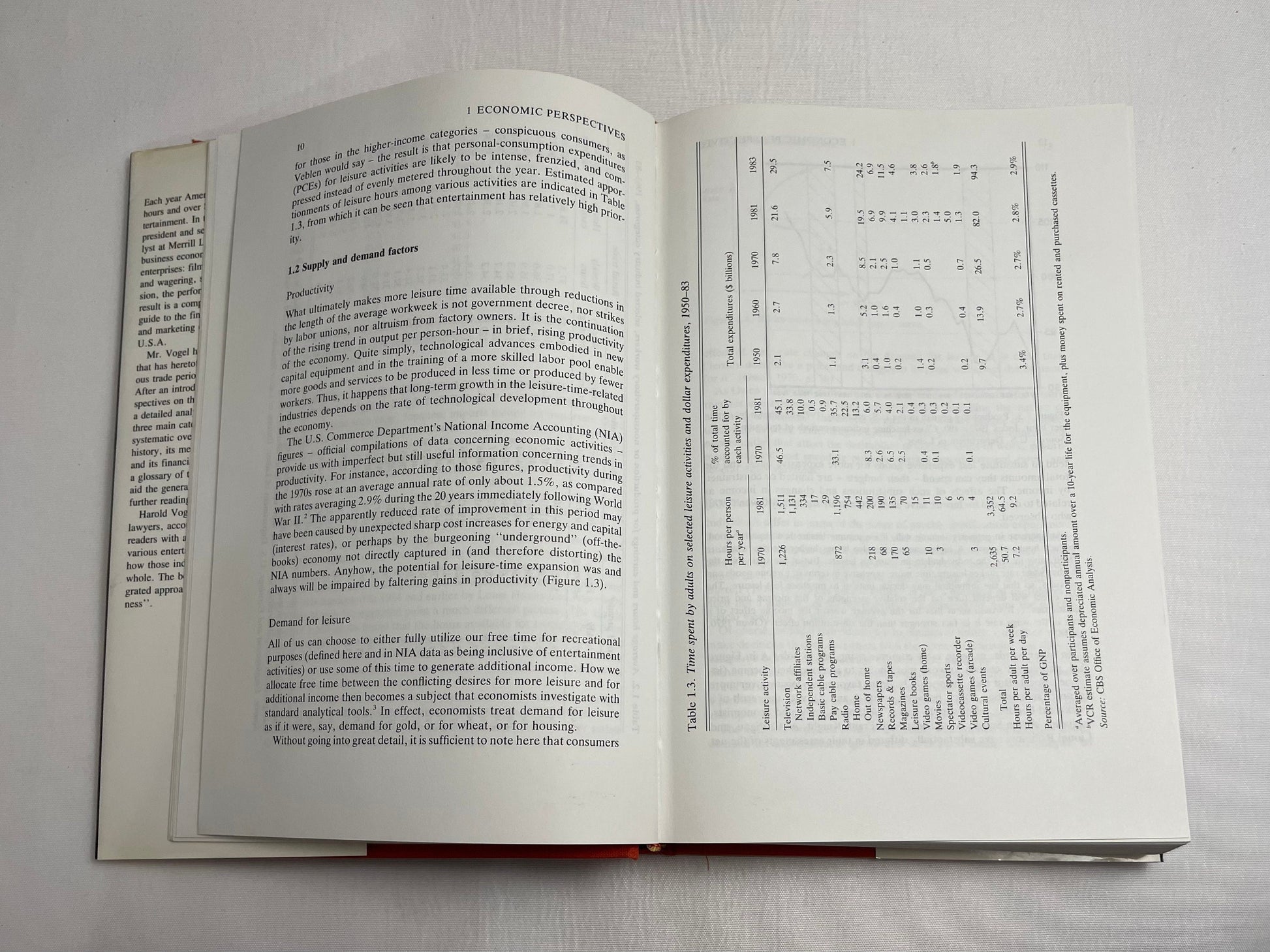 Entertainment Industry Economics A Guide for Financial Analysis by Harold L. Vogel, First Edition, Hardcover, Investment Analyst, Finance