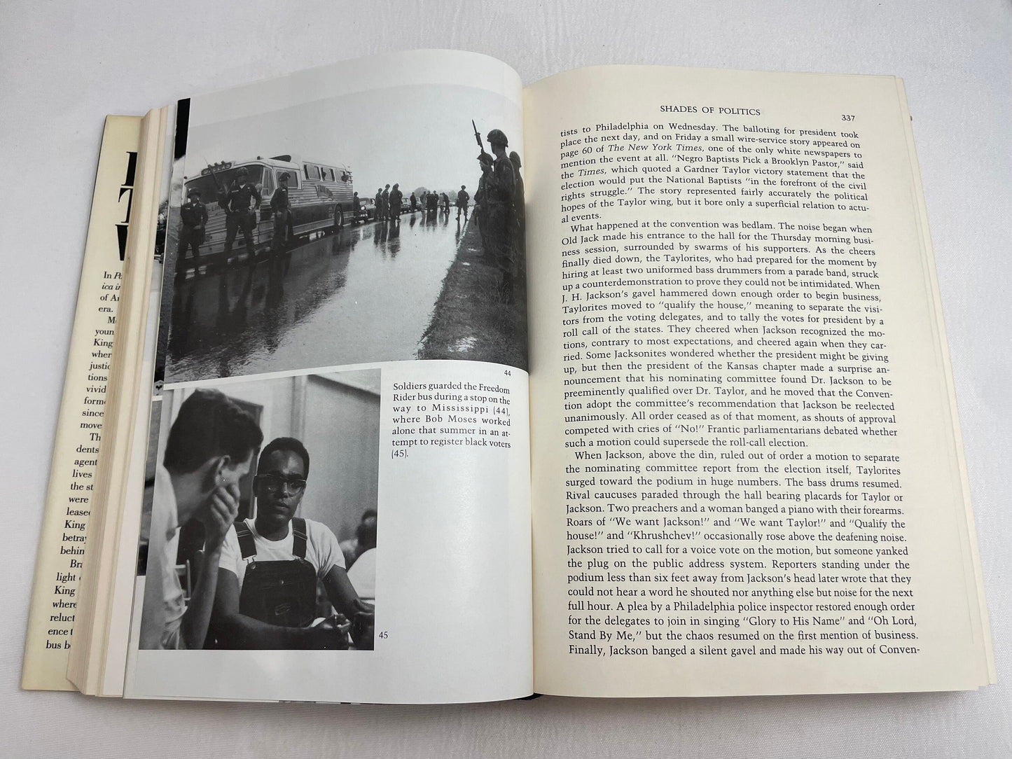 Parting the Waters, America In the King Years 1954-63 by Taylor Branch, 1988 First Edition, Rare Collectible Book