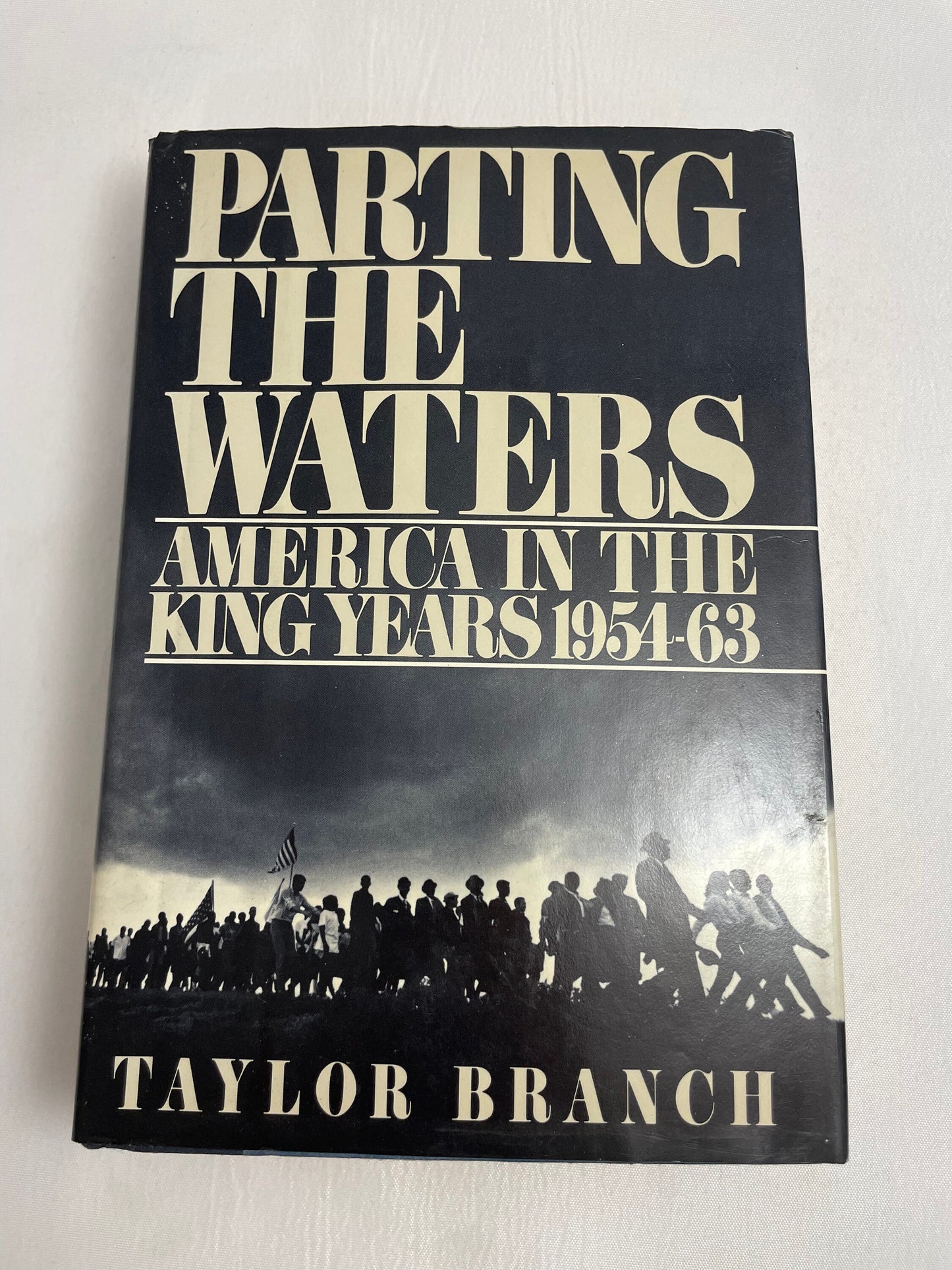 Parting the Waters, America In the King Years 1954-63 by Taylor Branch, 1988 First Edition, Rare Collectible Book