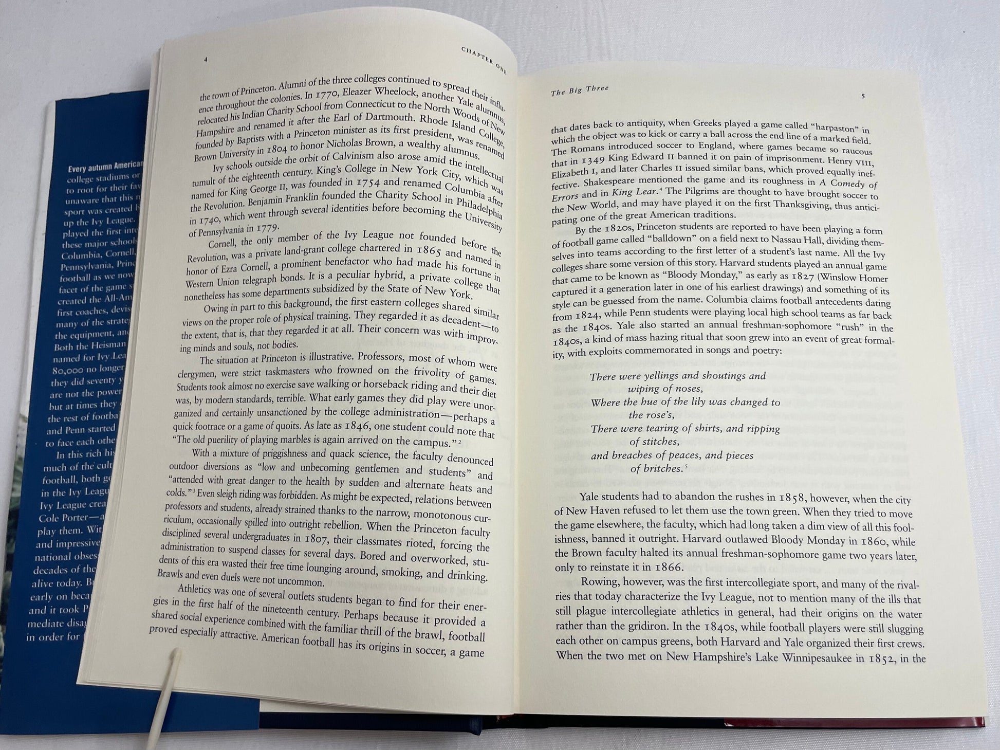 Football The Ivy league Origins of an American Obsession by Mark F. Bernstein, History of Ivy Leagues, American Football