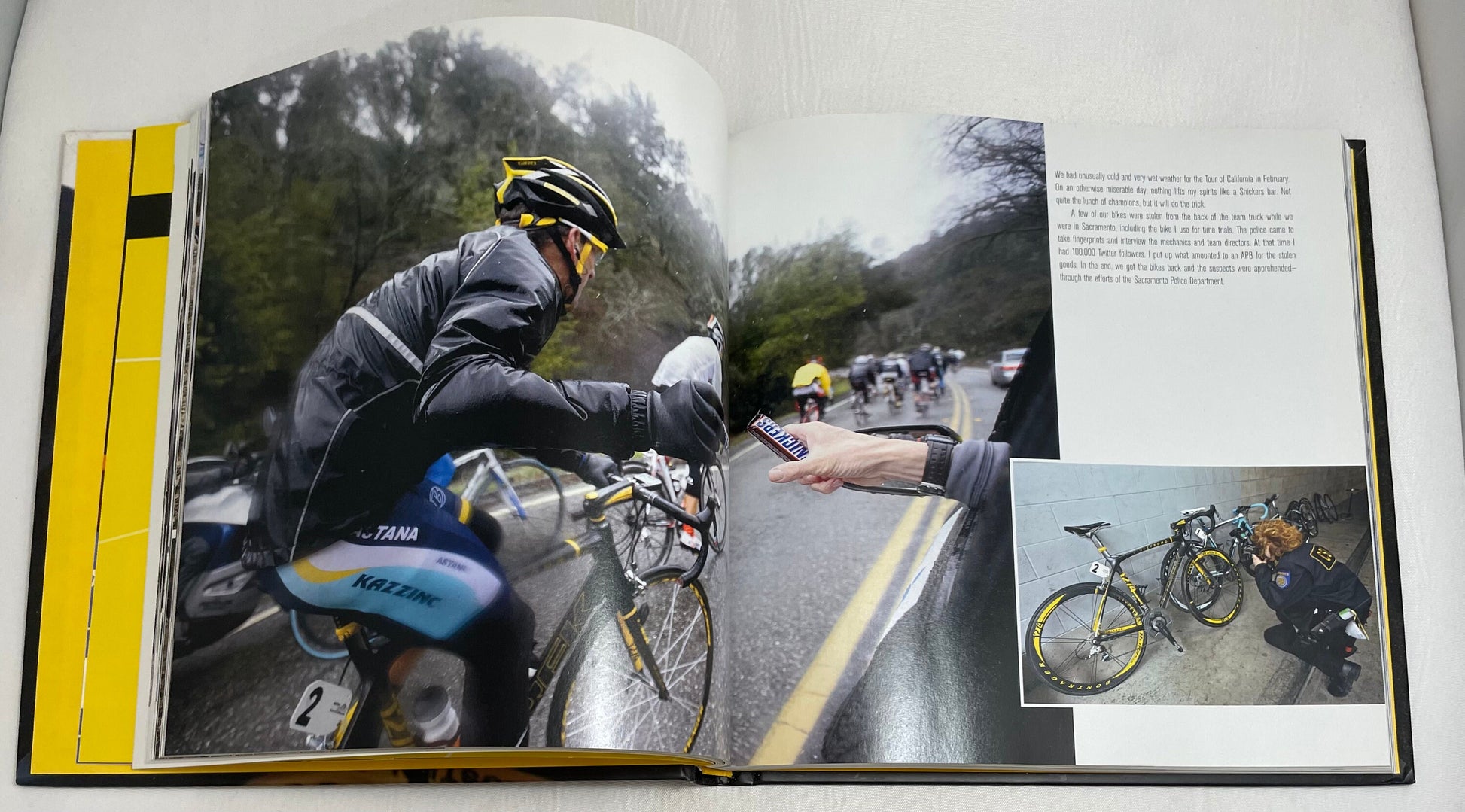 SIGNED COPY Comeback 2.0 Up Close and Personal Lance Armstrong Photography by Elizabeth Kreutz, Autographed Book, Collectible Book