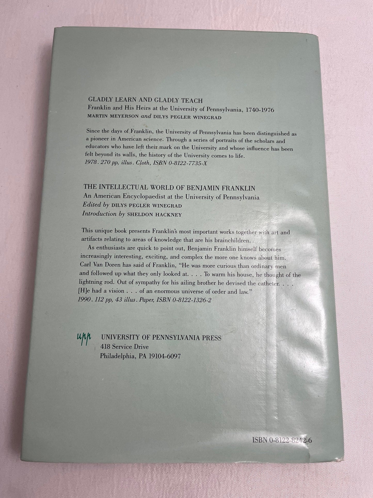 Innovation and Tradition at the University of Pennsylvania School of Medicine by David Y. Cooper III & Marshall A. Ledger, SIGNED BOOK