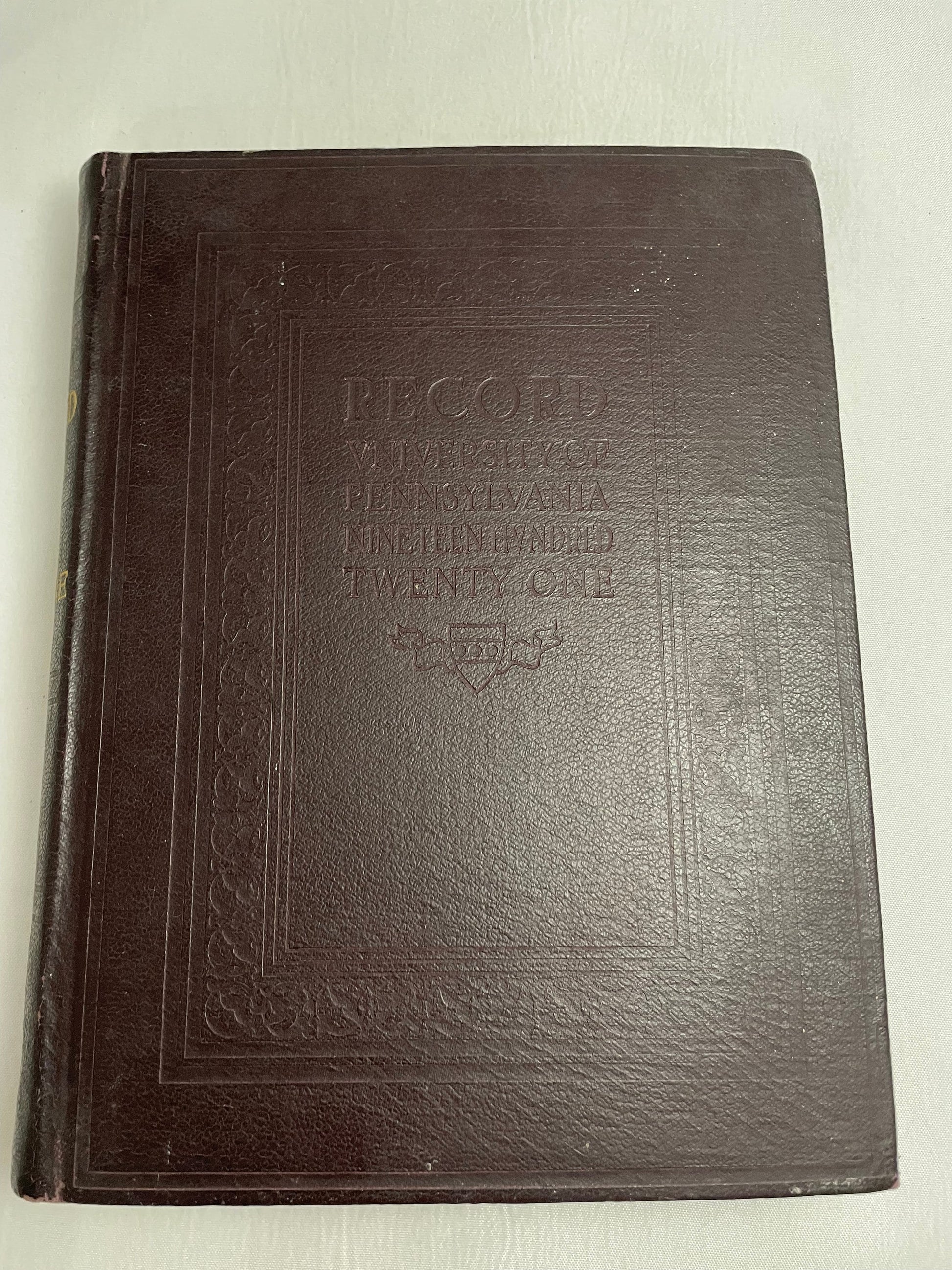 University of Pennsylvania 1921 Yearbook, Class of 1921, 1920's Yearbook, Antique College Yearbook, Penn State University