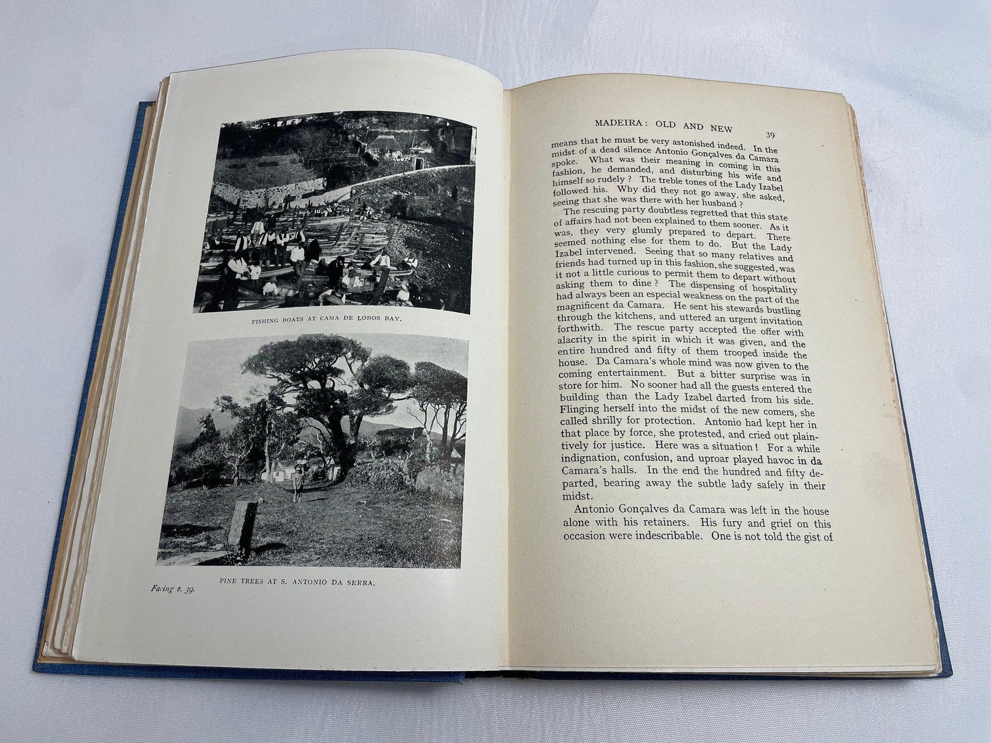 Madeira: Old and New by W.H. Koebel, Illustrated with Photographs by Miss Mildred Cossart, 1909 Edition, Vintage Collectible Books