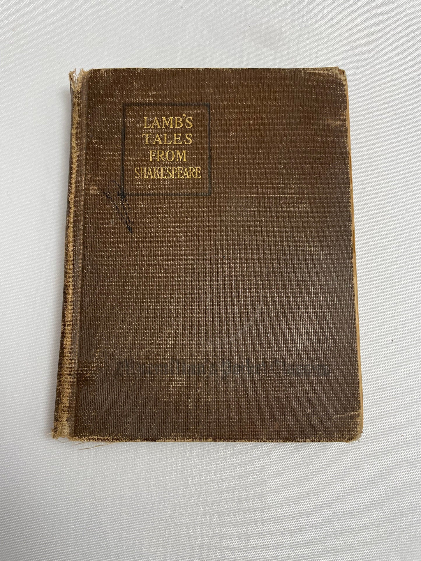 Lamb's Tales From Shakespeare Macmillan's Pocket Classics by Charles and Mary Lamb, Antique 1915 Edition, Vintage Collectible