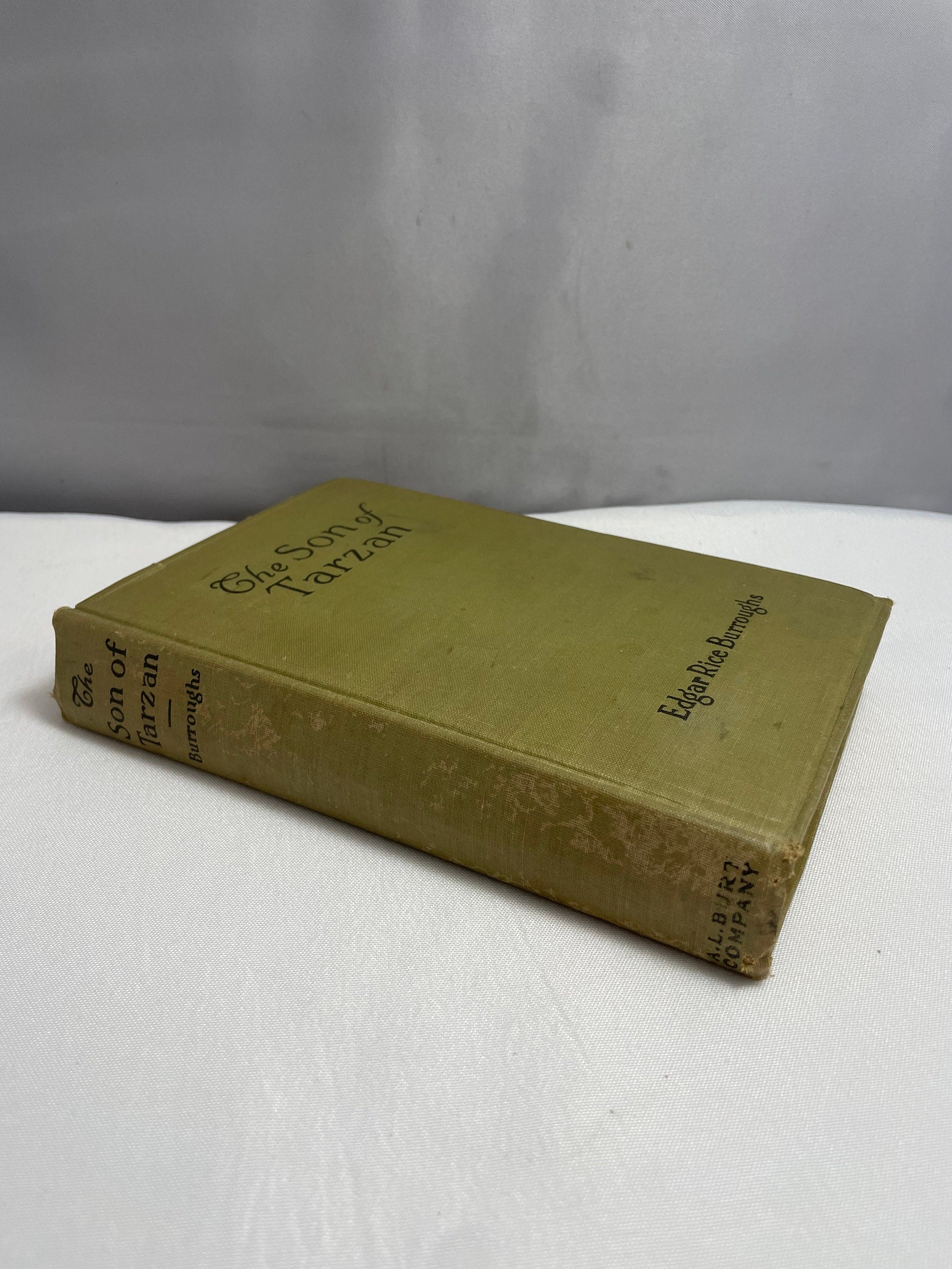 The Son of Tarzan by Edgar Rice Burroughs, 1918 Edition, Hardcover, Vintage Collectible Book, Antiques