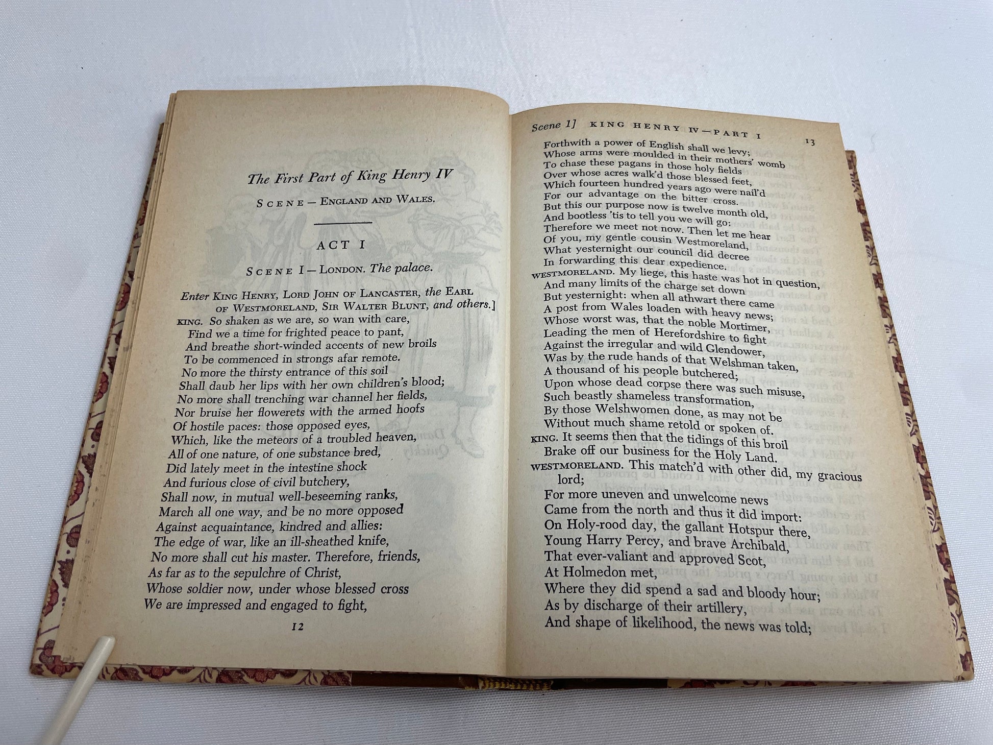 Four Great Historical Plays of William Shakespeare, 1951 Edition, Hardcover, Collector's Edition, Tragedies, Comedies,Pocket Books