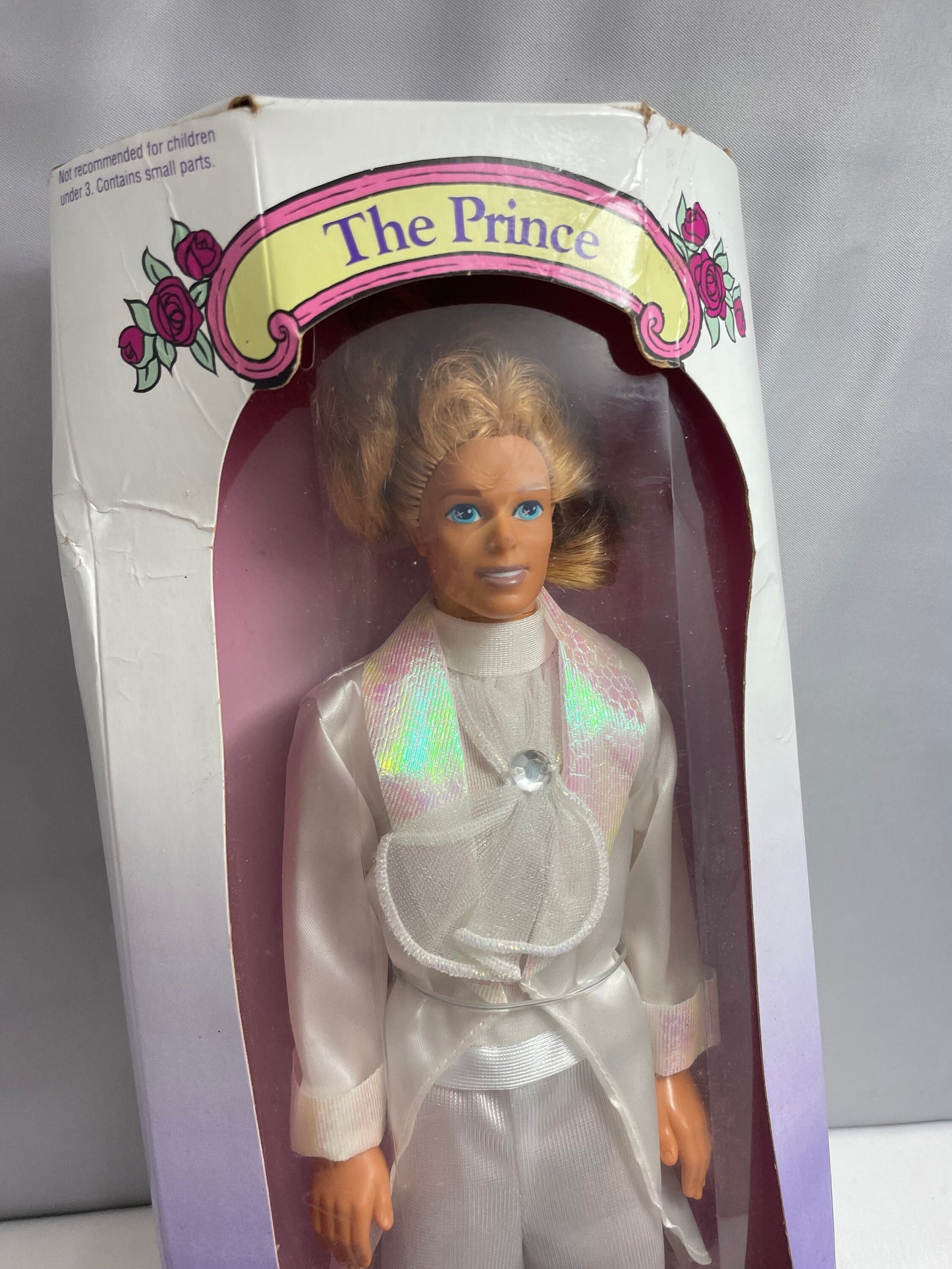 Vintage 1993 Disney's Beauty and the Beast The Wedding The Prince Doll, Vintage Collectible Mattel Doll, Disney Prince Doll