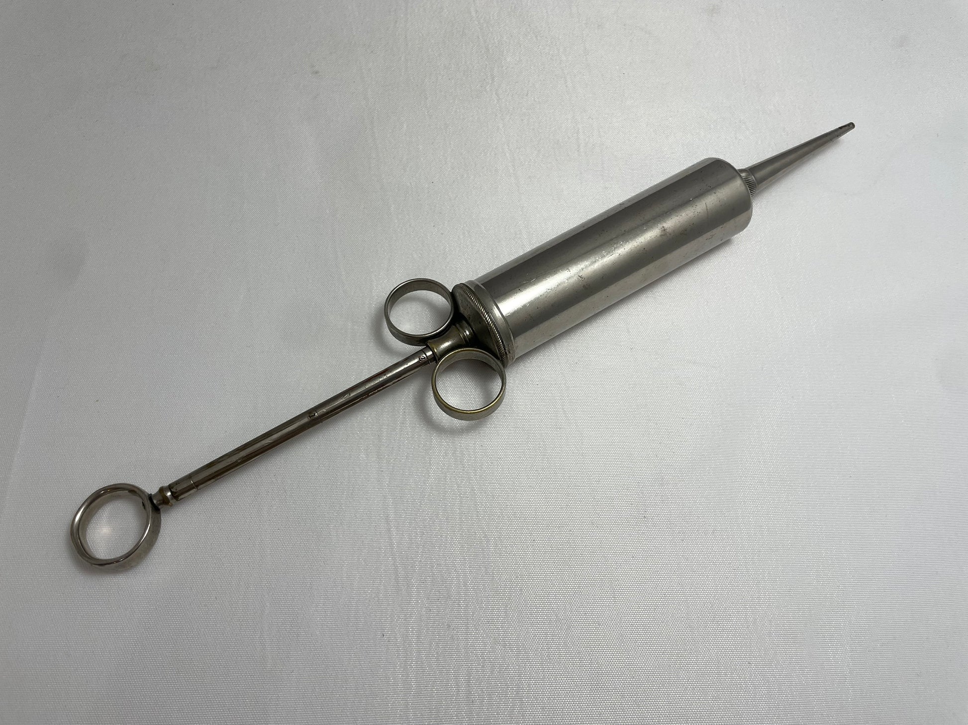 Early 1900's Antique Metal Syringe - Rare Collectible - Medical Devices - Medical Instrument - Vintage