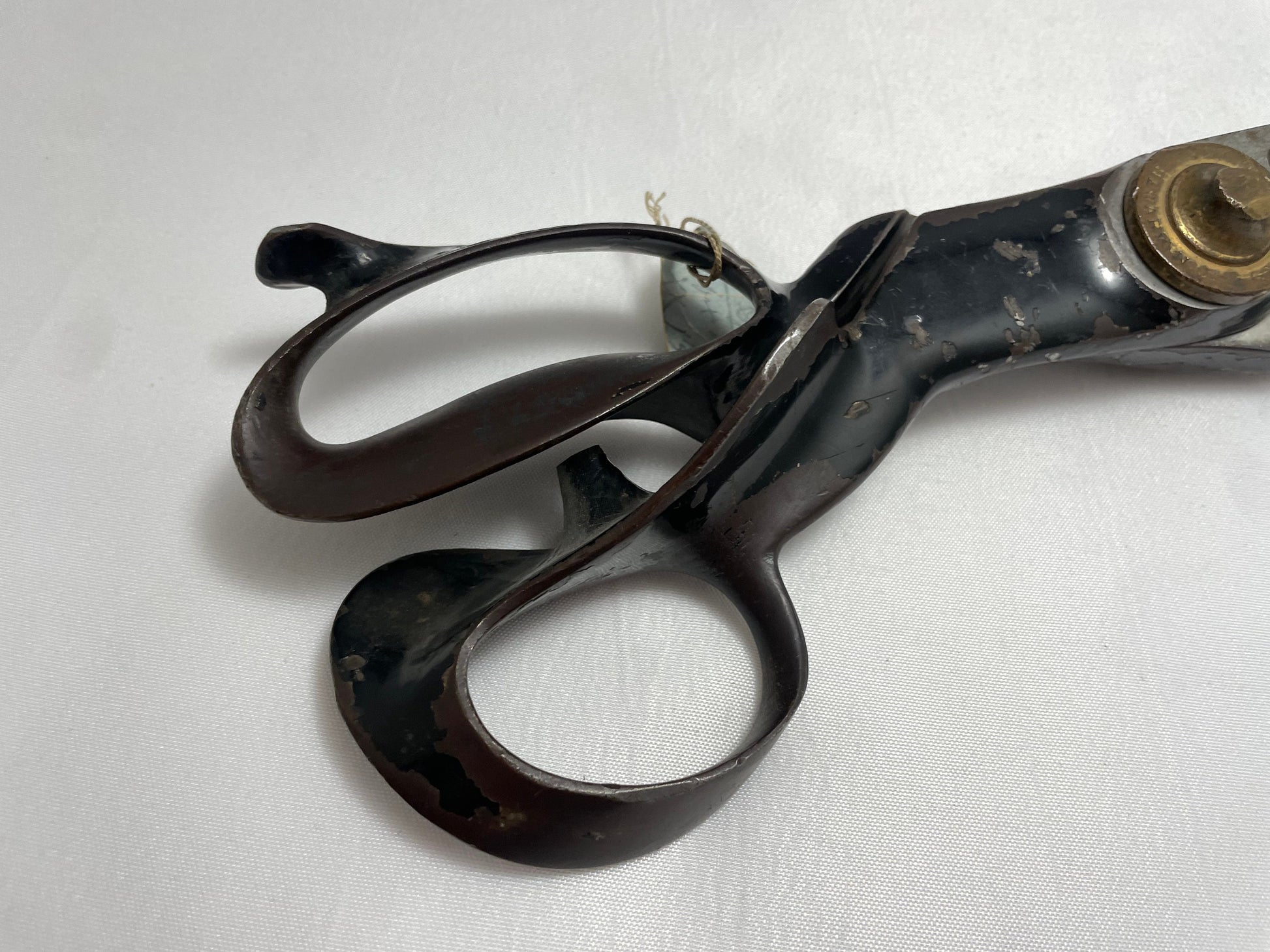 Antique Early 1900's Shears - Newark N.J. VIM Shear Works - Leather Shears - Rare Collectible