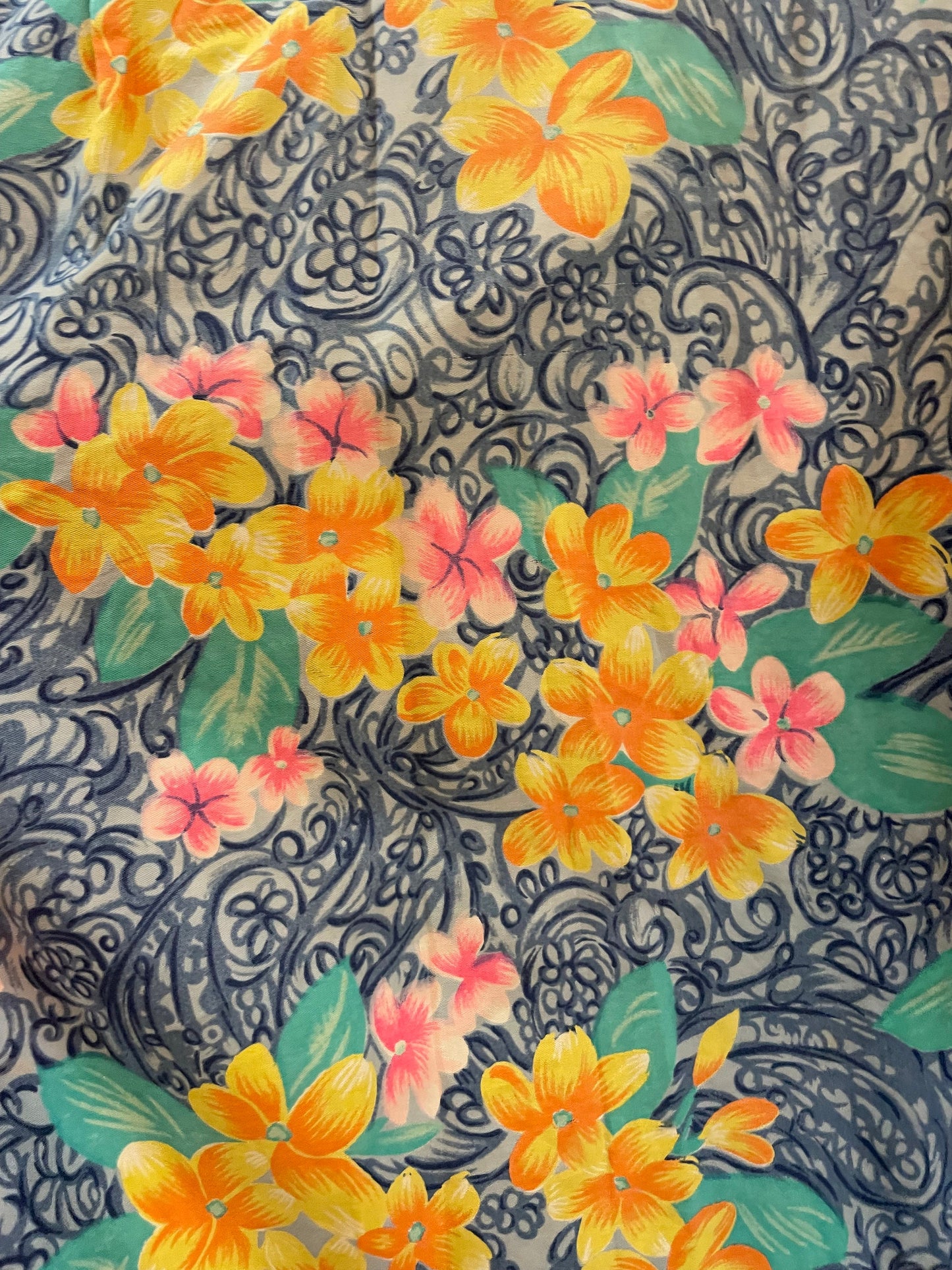 Vintage Multicolored Floral Hawaiian Shirt Made in Hawaii, Hawaiian Shirt, Button Down Shirt, Vintage Clothing