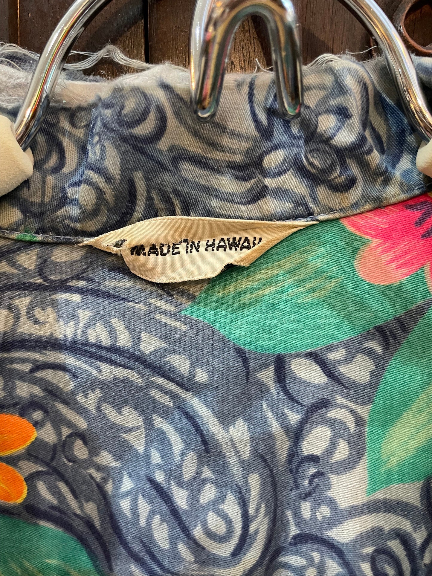Vintage Multicolored Floral Hawaiian Shirt Made in Hawaii, Hawaiian Shirt, Button Down Shirt, Vintage Clothing