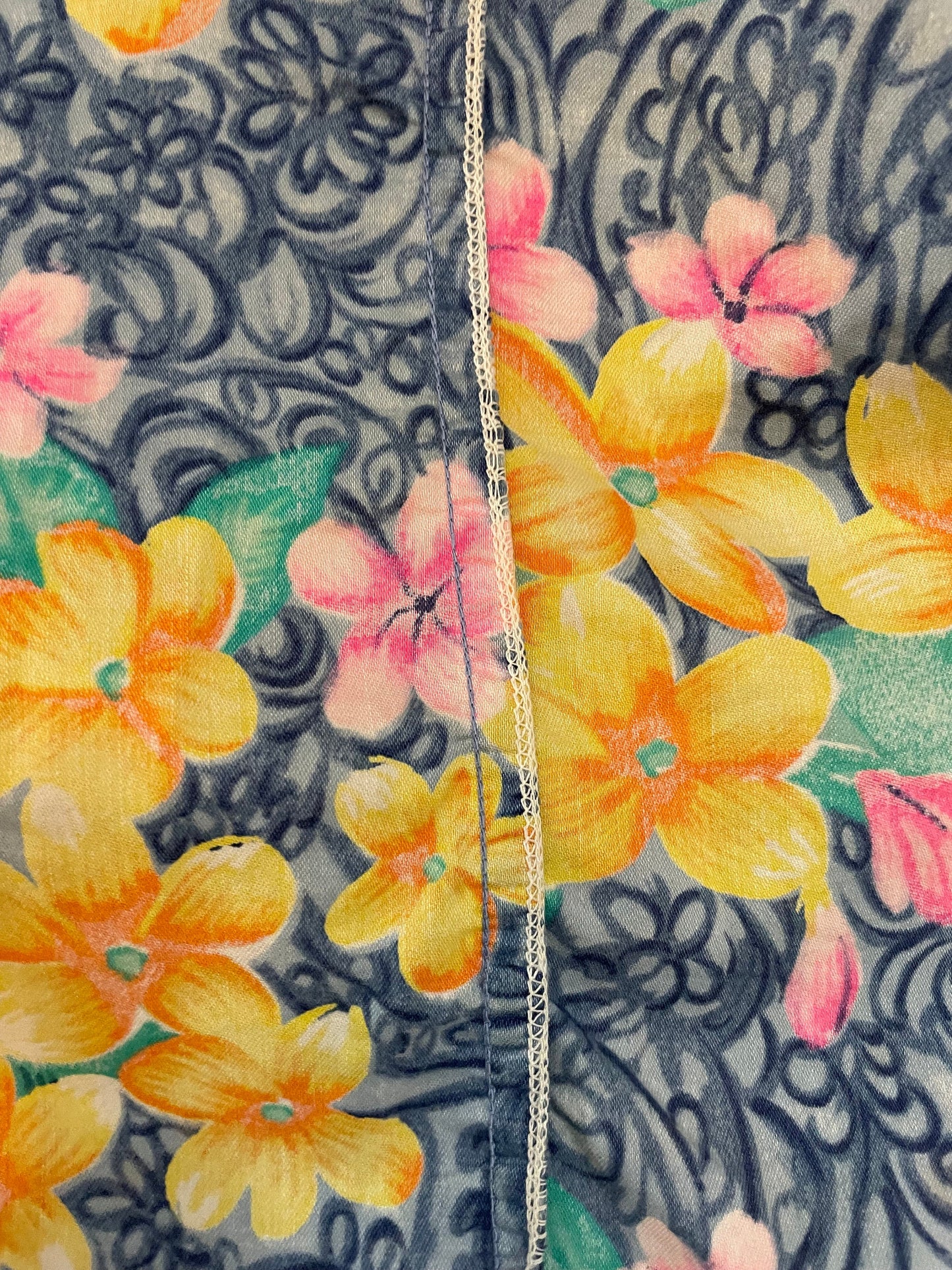 Vintage Multicolored Floral Hawaiian Shirt Made in Hawaii, Hawaiian Shirt, Button Down Shirt, Vintage Clothing