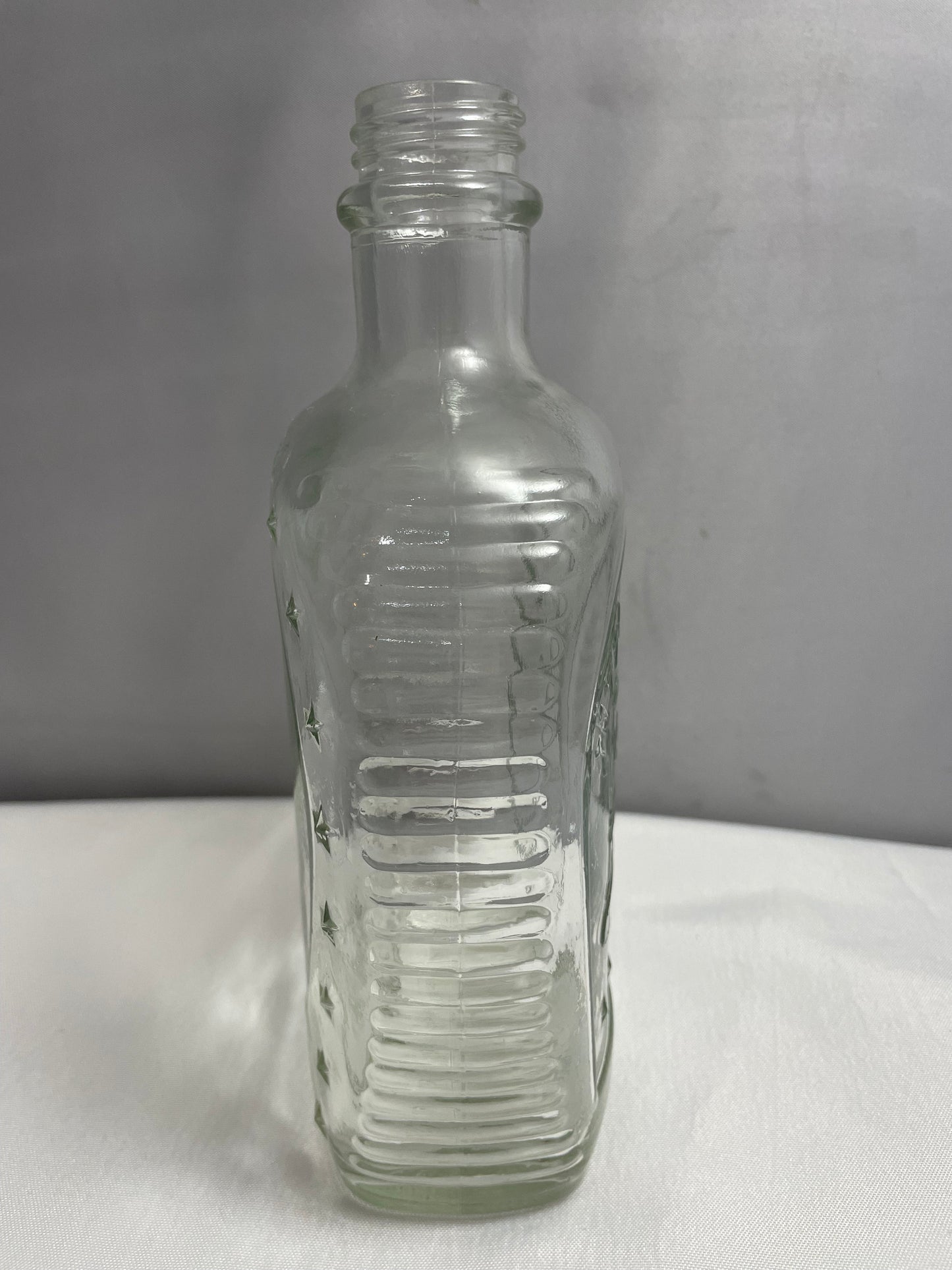 Vintage 1776-1976 Liberty Bell Log Cabin Syrup, Collectible Glass