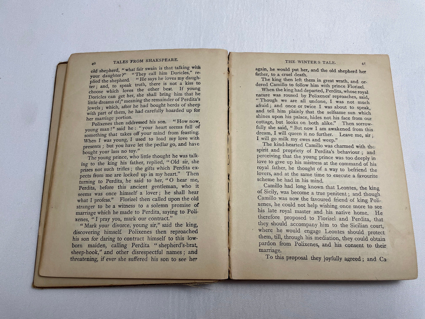 Lamb's Tales From Shakespeare Macmillan's Pocket Classics by Charles and Mary Lamb, Antique 1915 Edition, Vintage Collectible