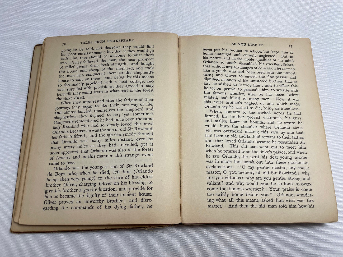 Lamb's Tales From Shakespeare Macmillan's Pocket Classics by Charles and Mary Lamb, Antique 1915 Edition, Vintage Collectible