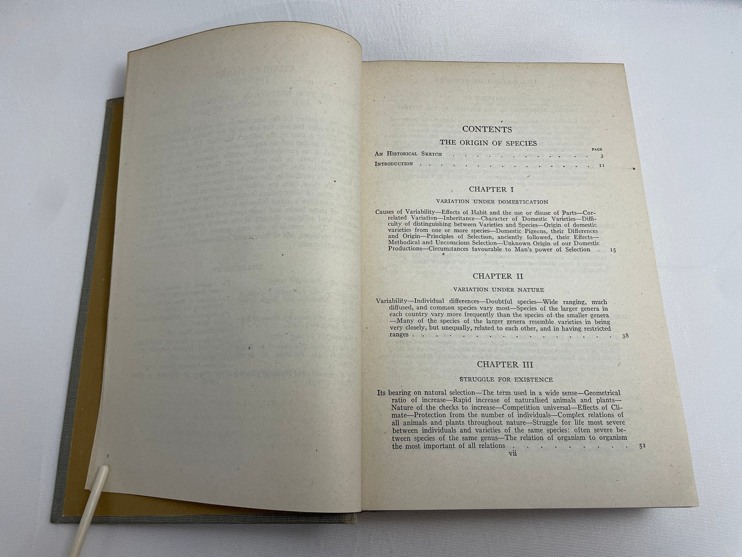 The Origin of the Species and The Descent of Man by Charles Darwin, The Modern Library 1950's Edition, Rare Collectible Book