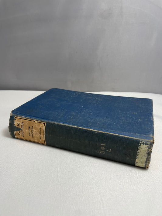 Public Opinion by Walter Lippmann, 1929 McMillan And Company Edition, Deckled Edge Pages, Vintage Collectibles, Rare Book