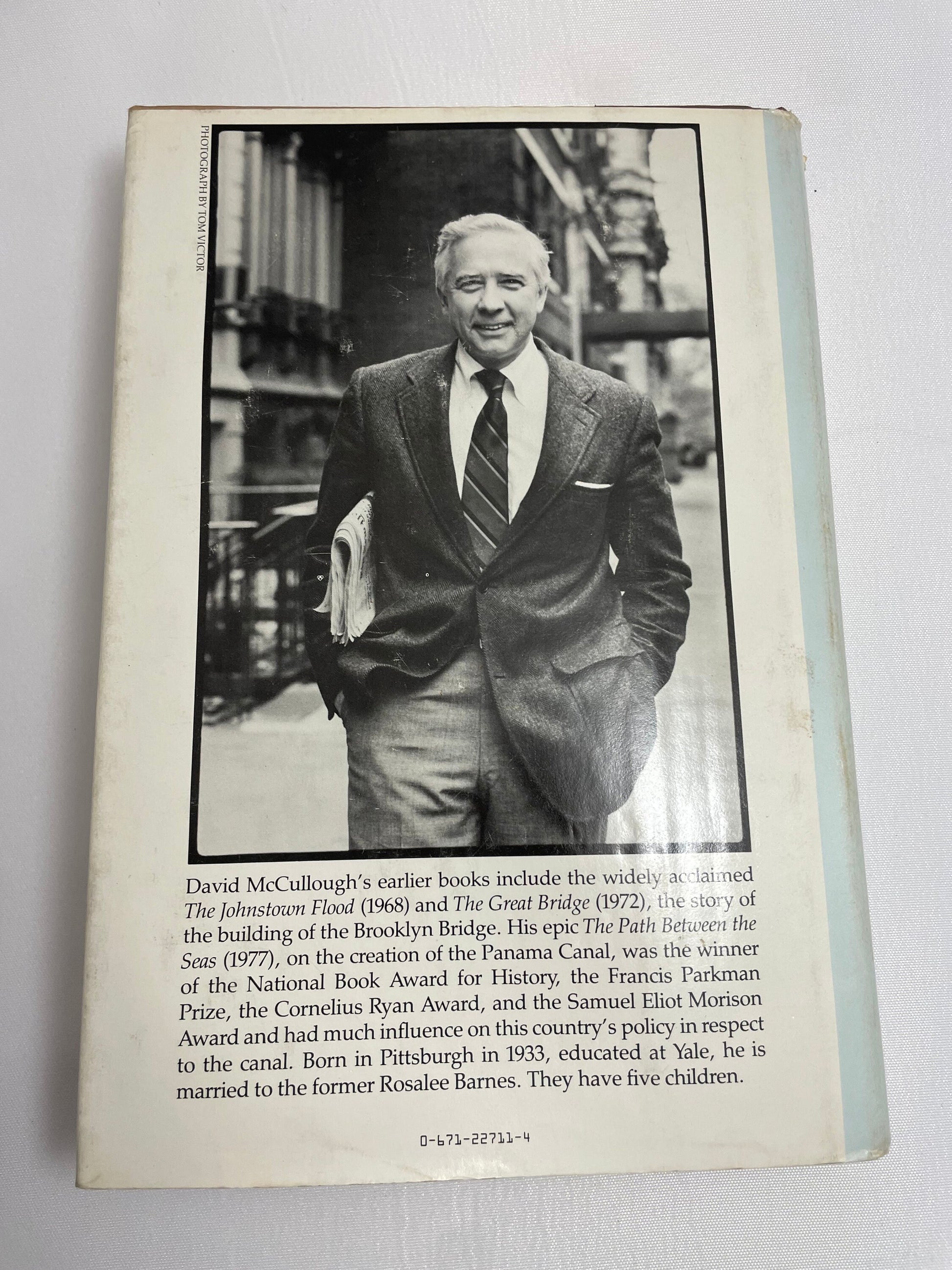 Mornings On Horseback by David McCullough, First Edition 1981, Hardcover, Vintage Collectible