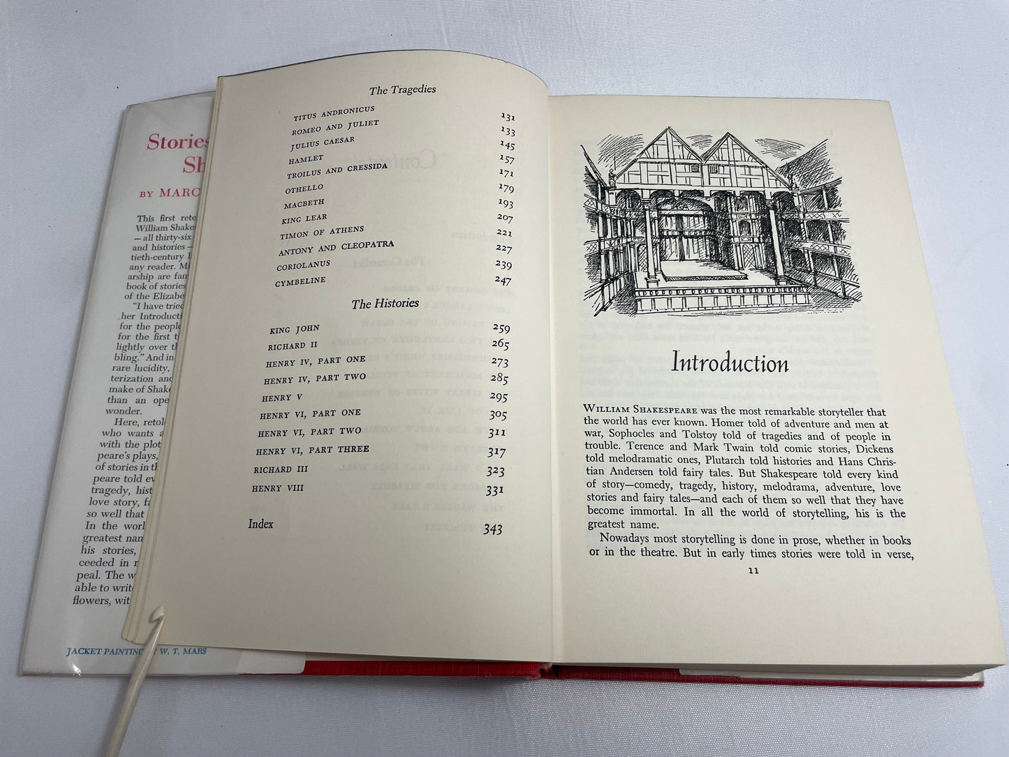 Stories from Shakespeare The Complete Plays of William Shakespeare Retold by Marchette Chute, Published in 1956 by Marchette Chute