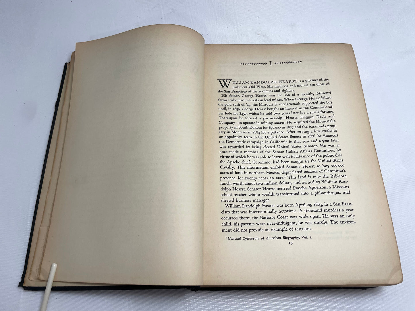 FIRST EDITION 1936 - Imperial Hearst A Social Biography by Ferdinand Lundberg with a Preface by Dr. Charles A. Beard - Hardcover