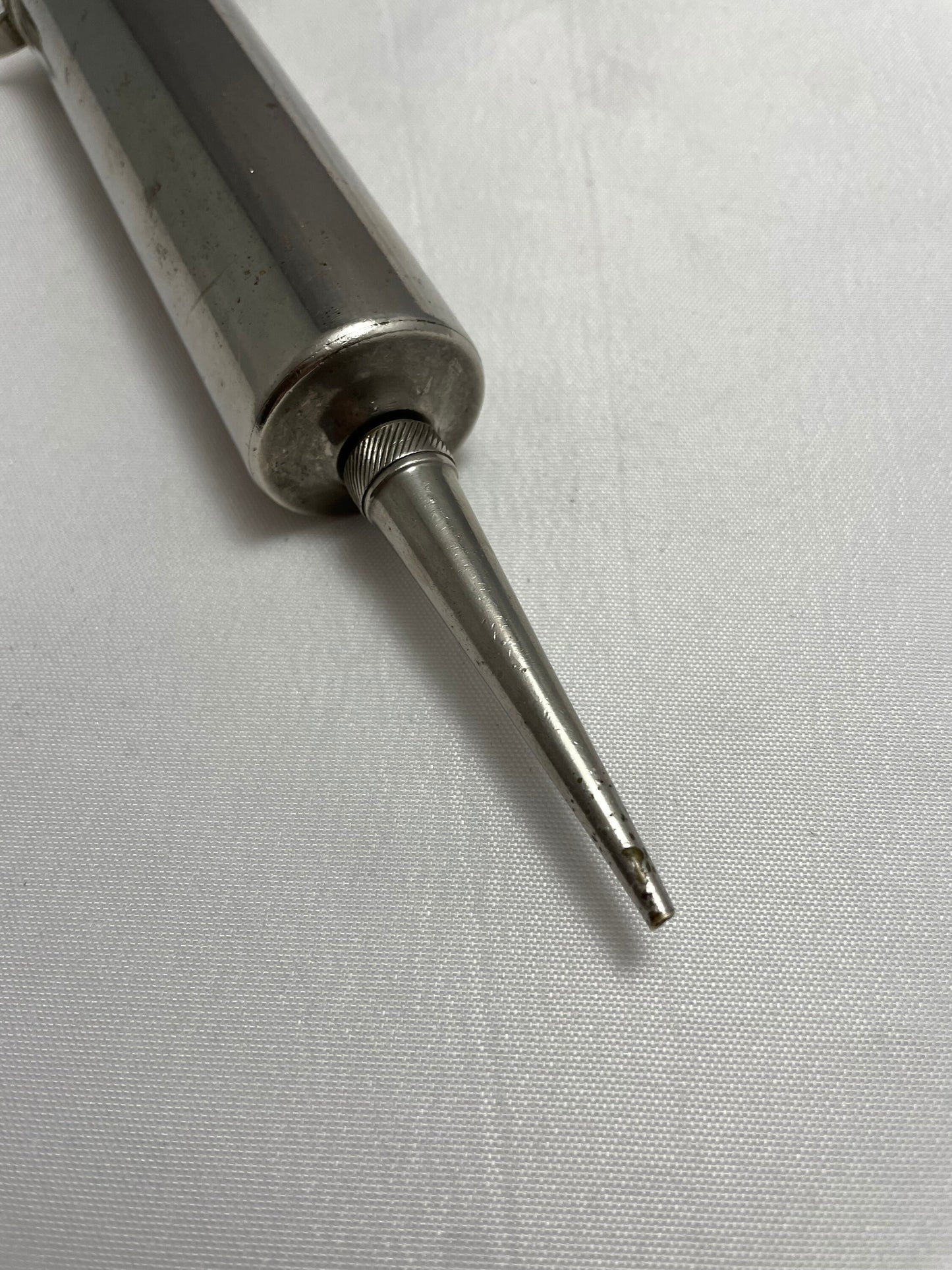 Early 1900's Antique Metal Syringe - Rare Collectible - Medical Devices - Medical Instrument - Vintage