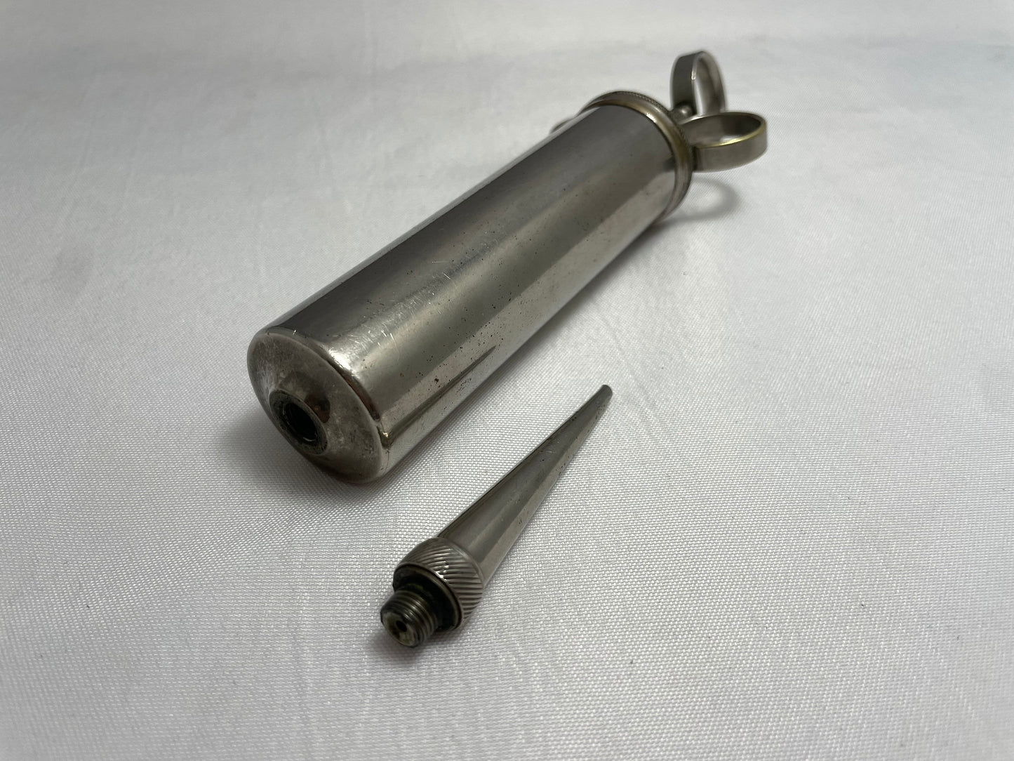 Early 1900's Antique Metal Syringe - Rare Collectible - Medical Devices - Medical Instrument - Vintage