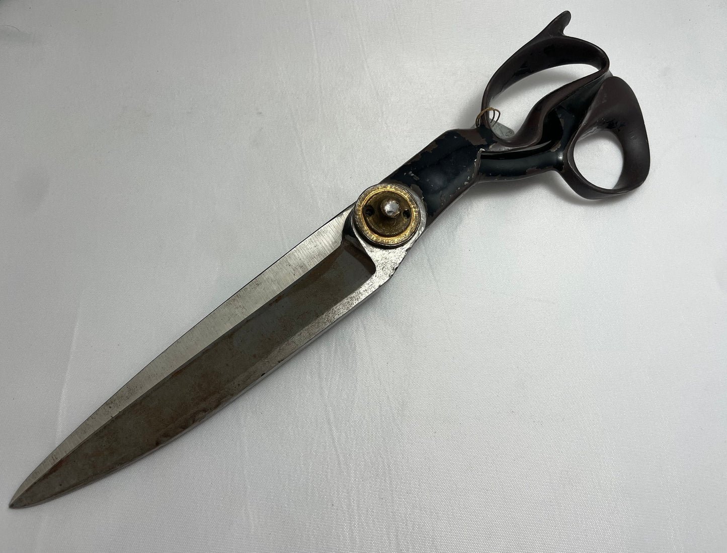 Antique Early 1900's Shears - Newark N.J. VIM Shear Works - Leather Shears - Rare Collectible