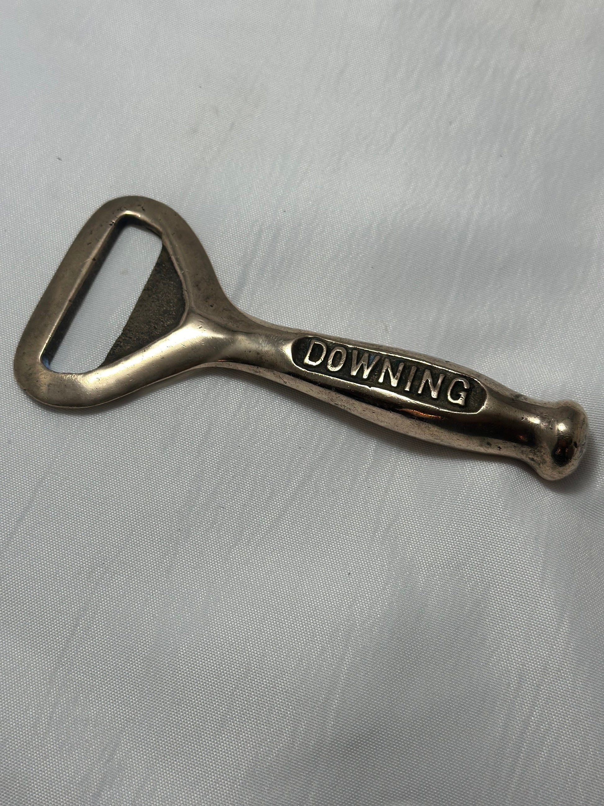 Vintage Brass Bottle Opener and Muddler | Downing | Home & Kitchen Decor