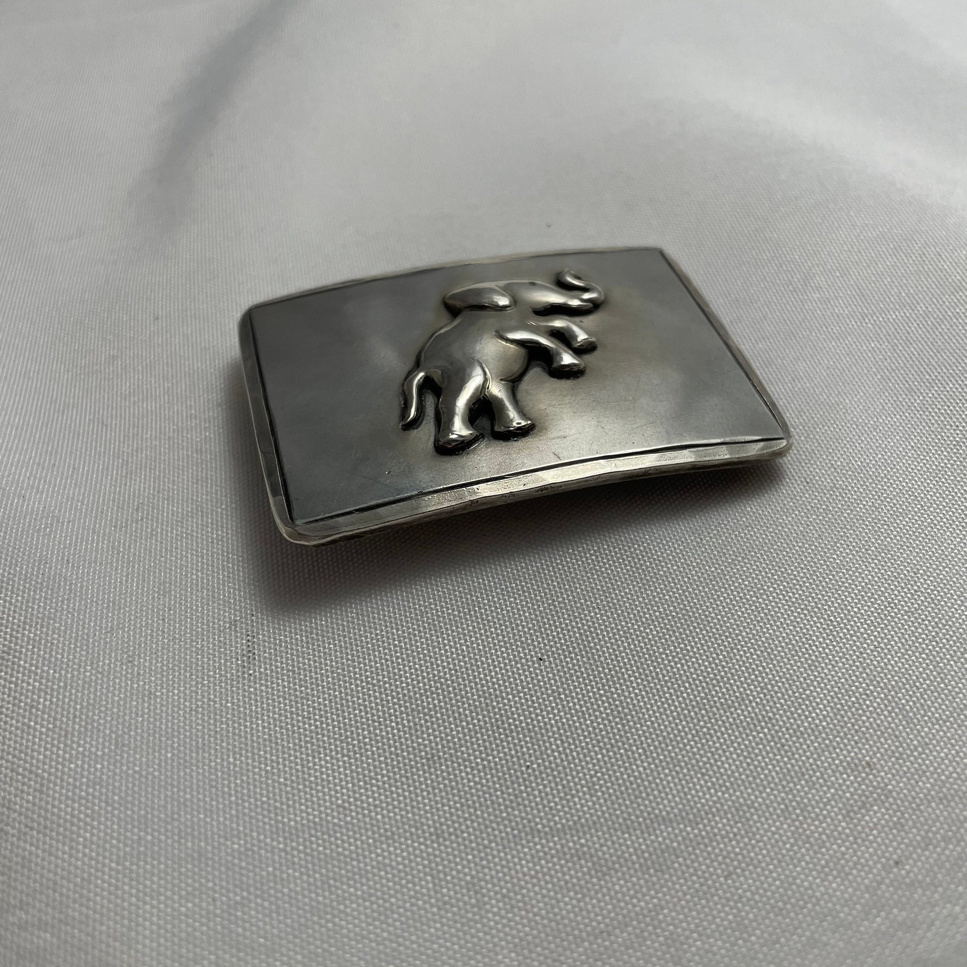 Elephant Cityboy Forge Belt Buckle, Metal Belt Buckle, Unique Elephant Design, Statement Accessory, Handcrafted Gift