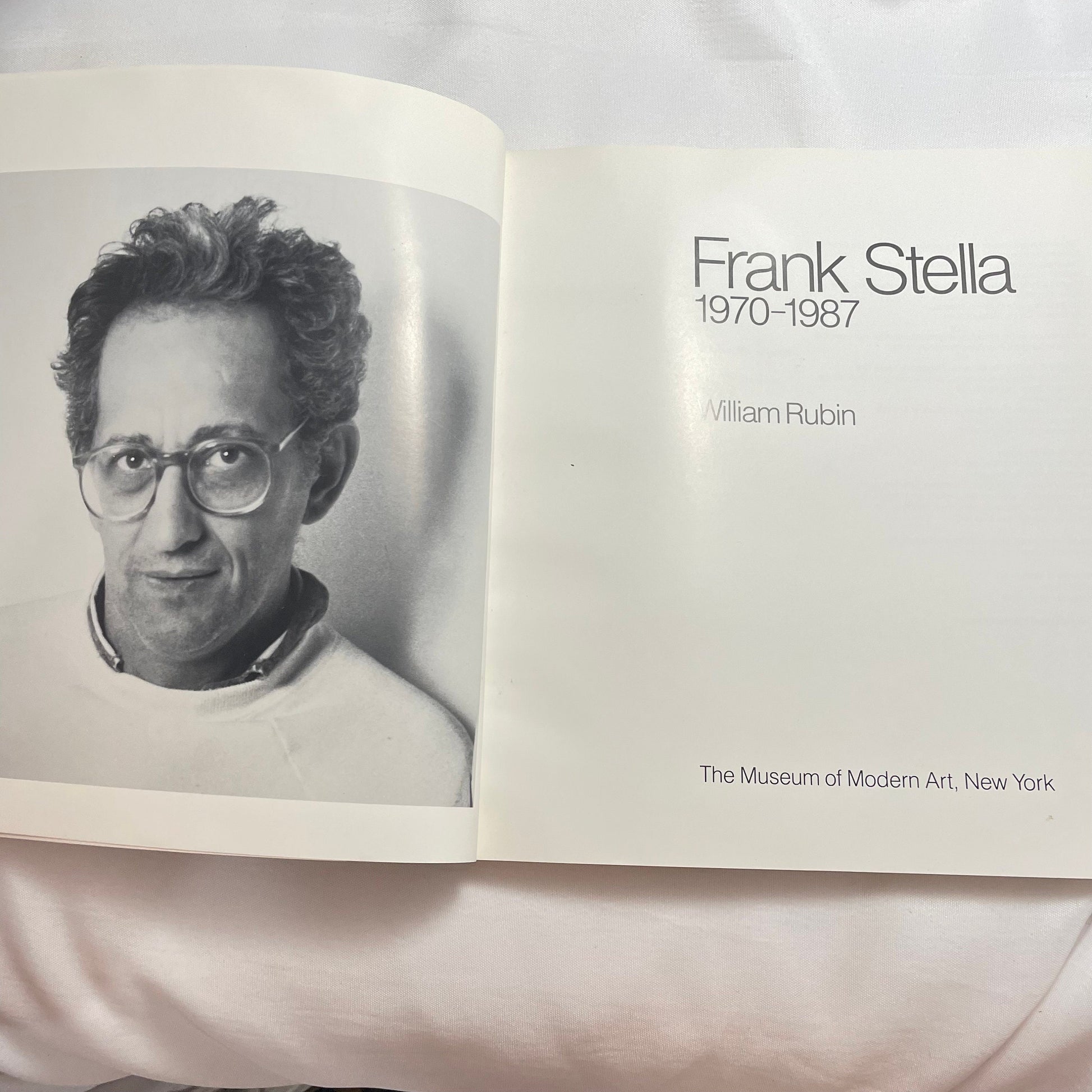 Frank Stella Art Book 1970-1987, MoMA Exhibition Book, Modern Art Reference, Gift for Art Lover