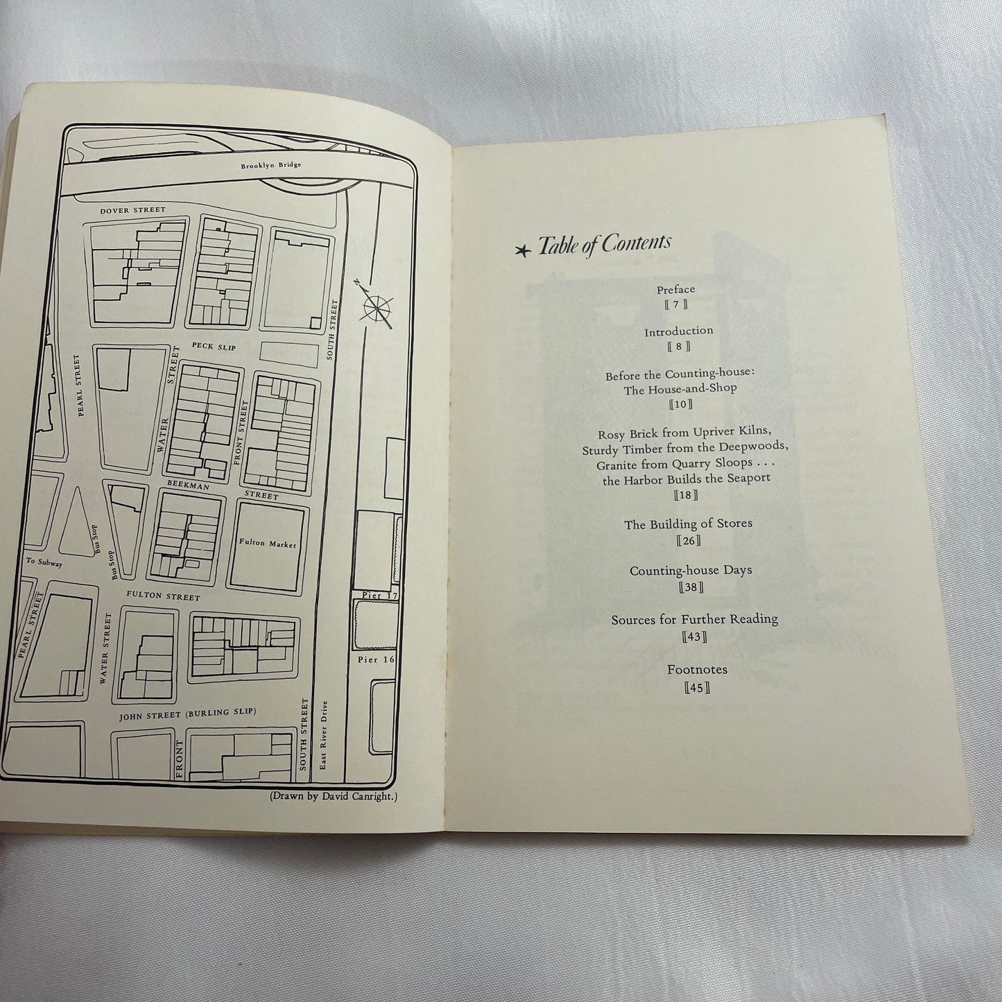 Counting-house Days in South Street by Ellen Fletcher Rosebrock, Vintage Book, Rare Find, Historical Account