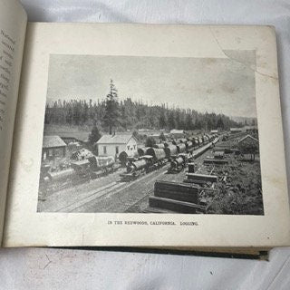 Collector's American History Book 1492-1892, Plymouth Rock to Golden Gate, 400 Years US Progress, Treasures